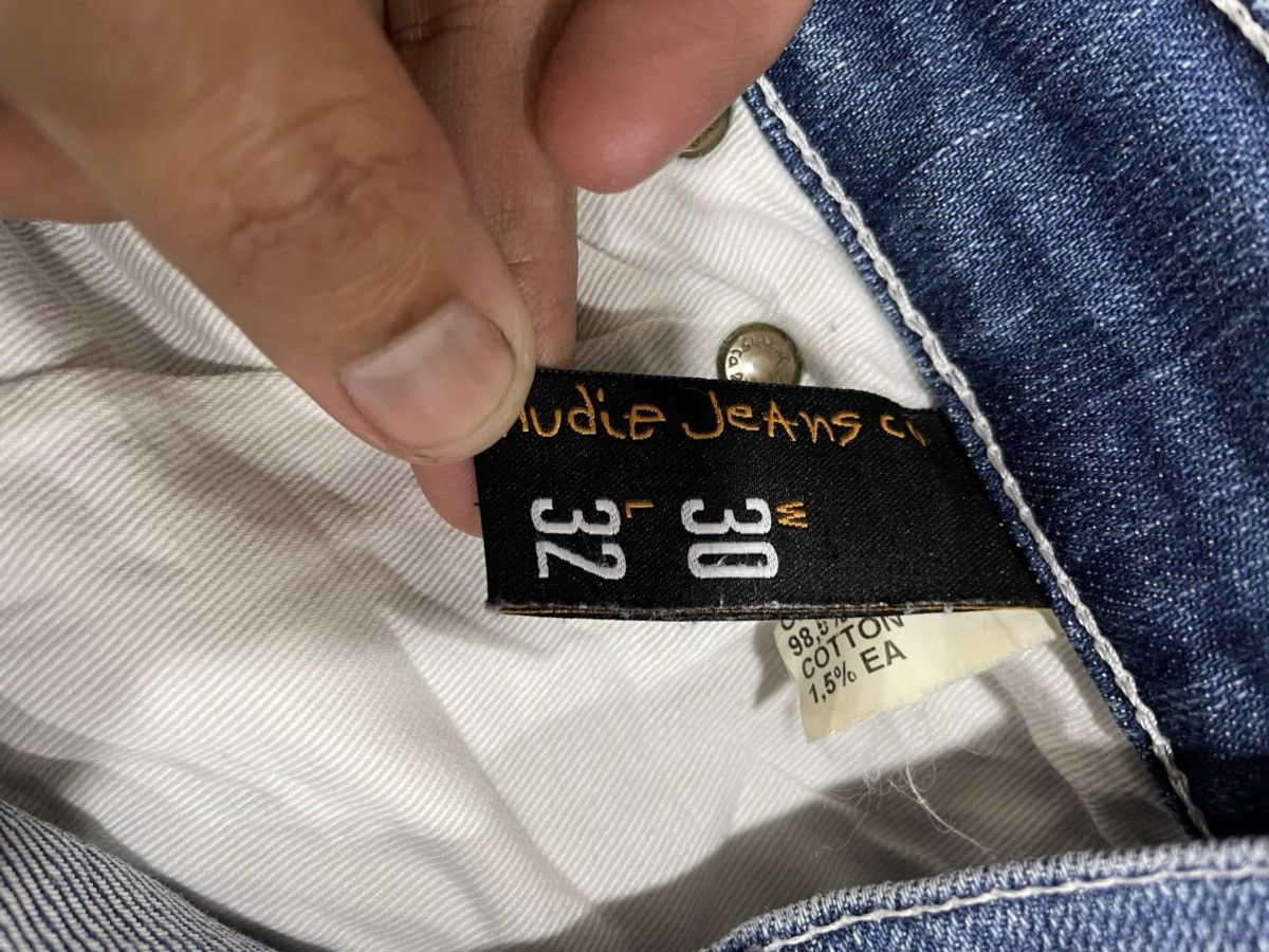 Japanese Brand × Nudie Jeans Vintage Nudie Jeans Light Washed Denim Size US 30 / EU 46 - 15 Thumbnail