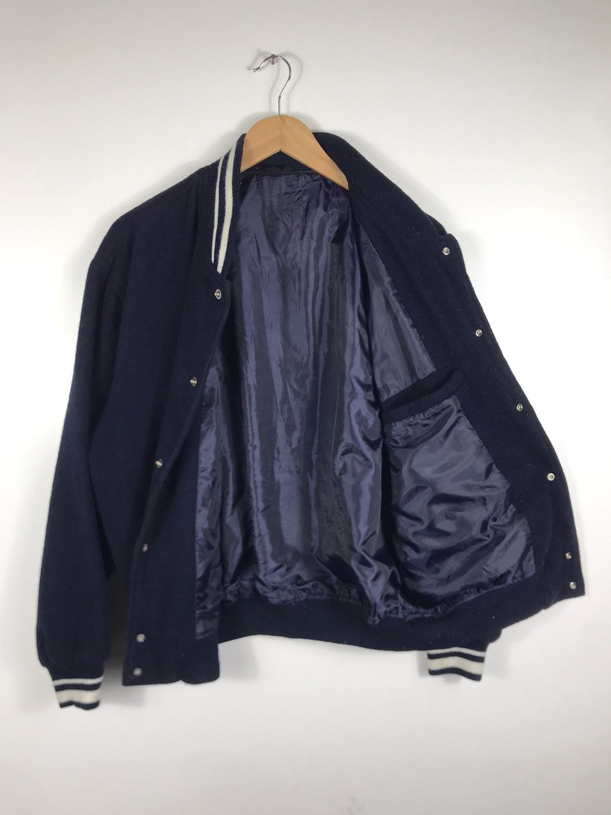 Vintage ⚡️Vintage Old Time Together Varsity Jacket Size US M / EU 48-50 / 2 - 8 Thumbnail