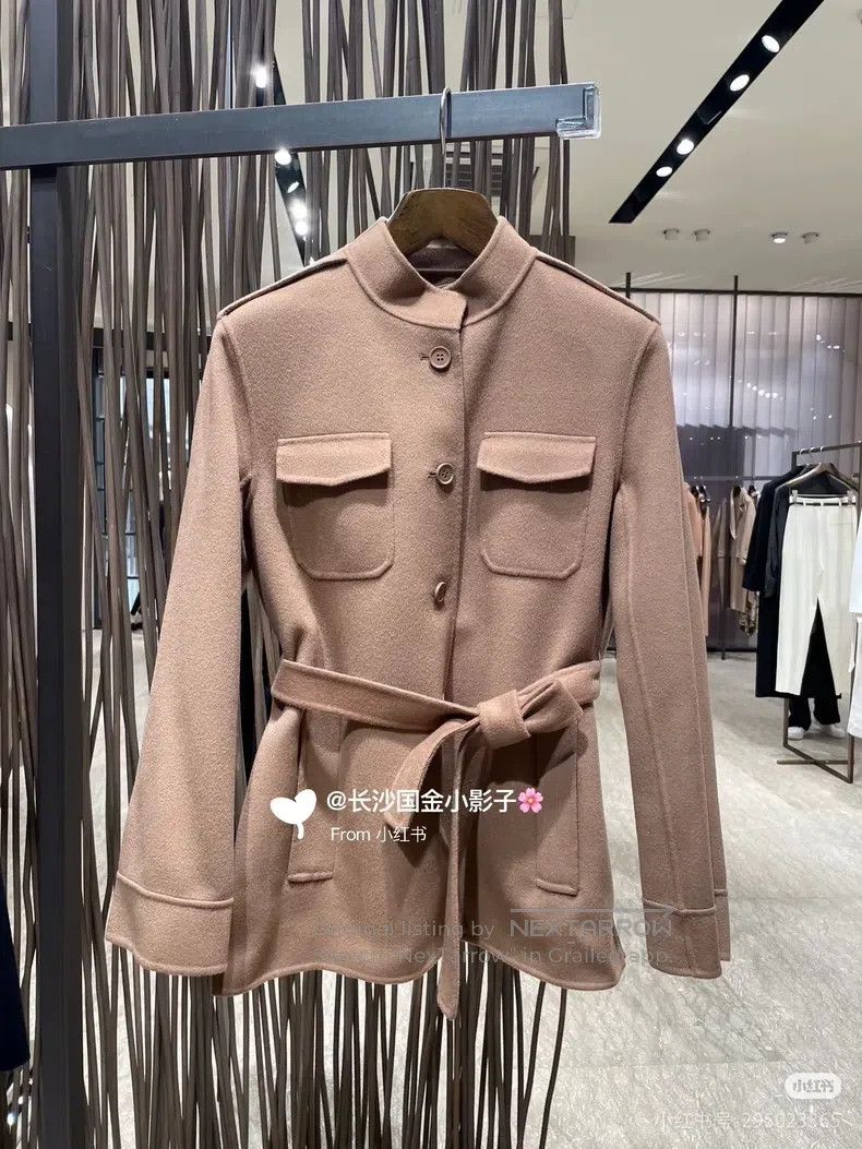 Max Mara Max Mara Autumn Winter Elegant Buttoned Short Coat Size 4XL / US 24-26 - 9 Thumbnail