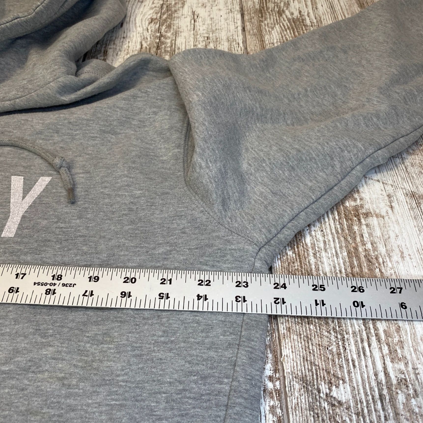 Obey OBEY Hoodie Men Medium Gray Solid Spell Out Sweatshirt Pullover Streetwear 7262 Size US M / EU 48-50 / 2 - 7 Thumbnail
