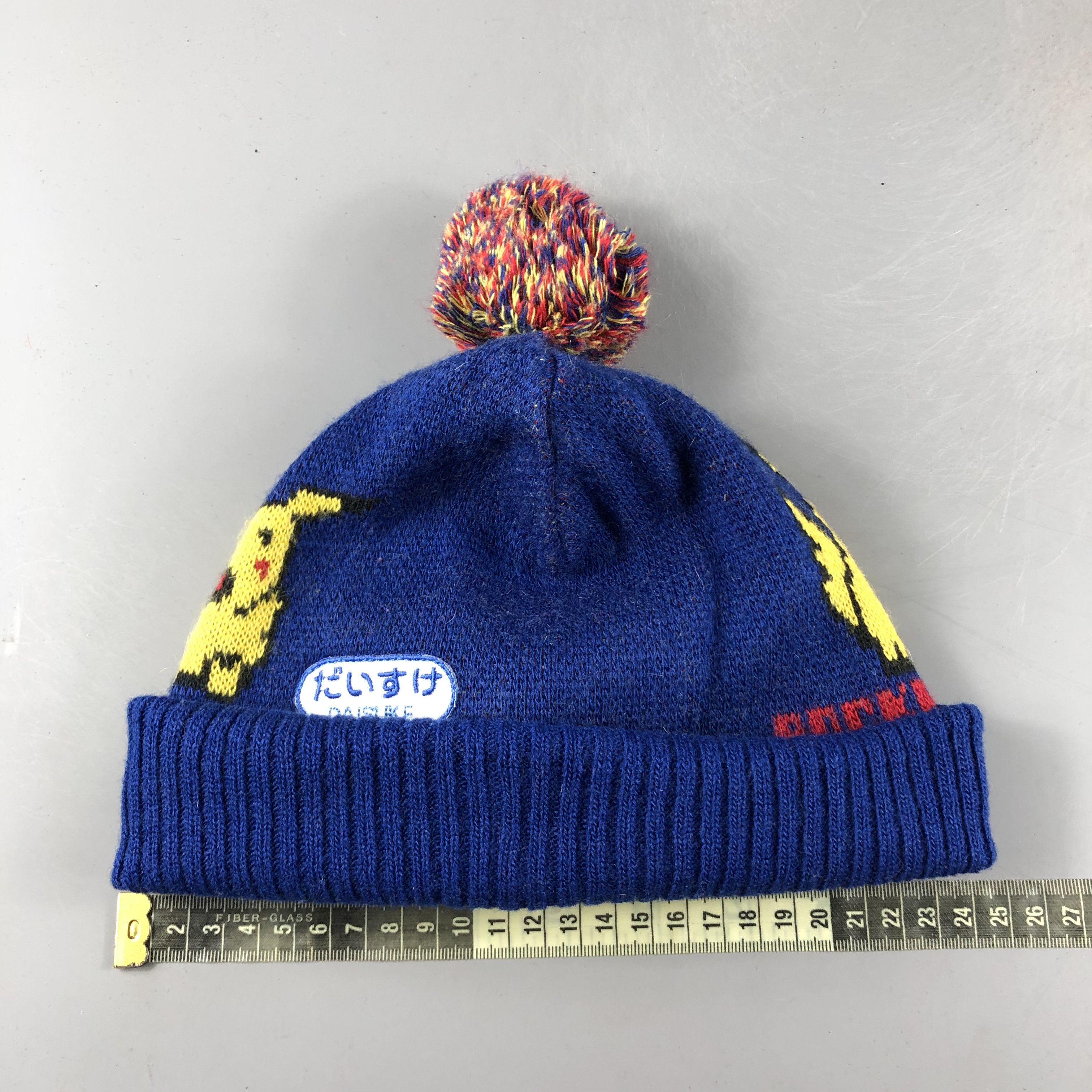 Nintendo × Pokemon × Vintage 90s Pocket Pikachu x Nintendo Beanie Snow Hat Snow Cap -D542 Size ONE SIZE - 3 Thumbnail