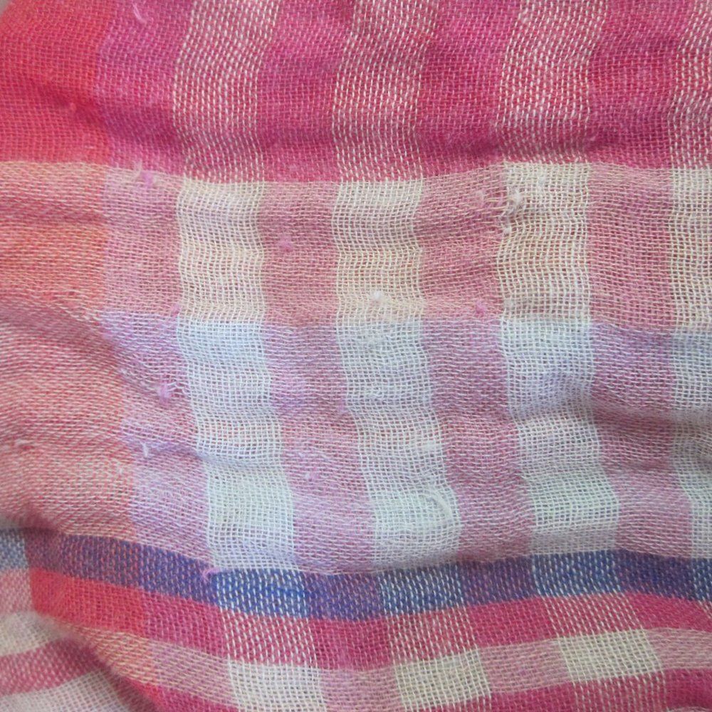 Anthropologie Anthropologie Maeve Summer Gauzy Cotton Pink Plaid Dress Siz Size S / US 4 / IT 40 - 15 Thumbnail