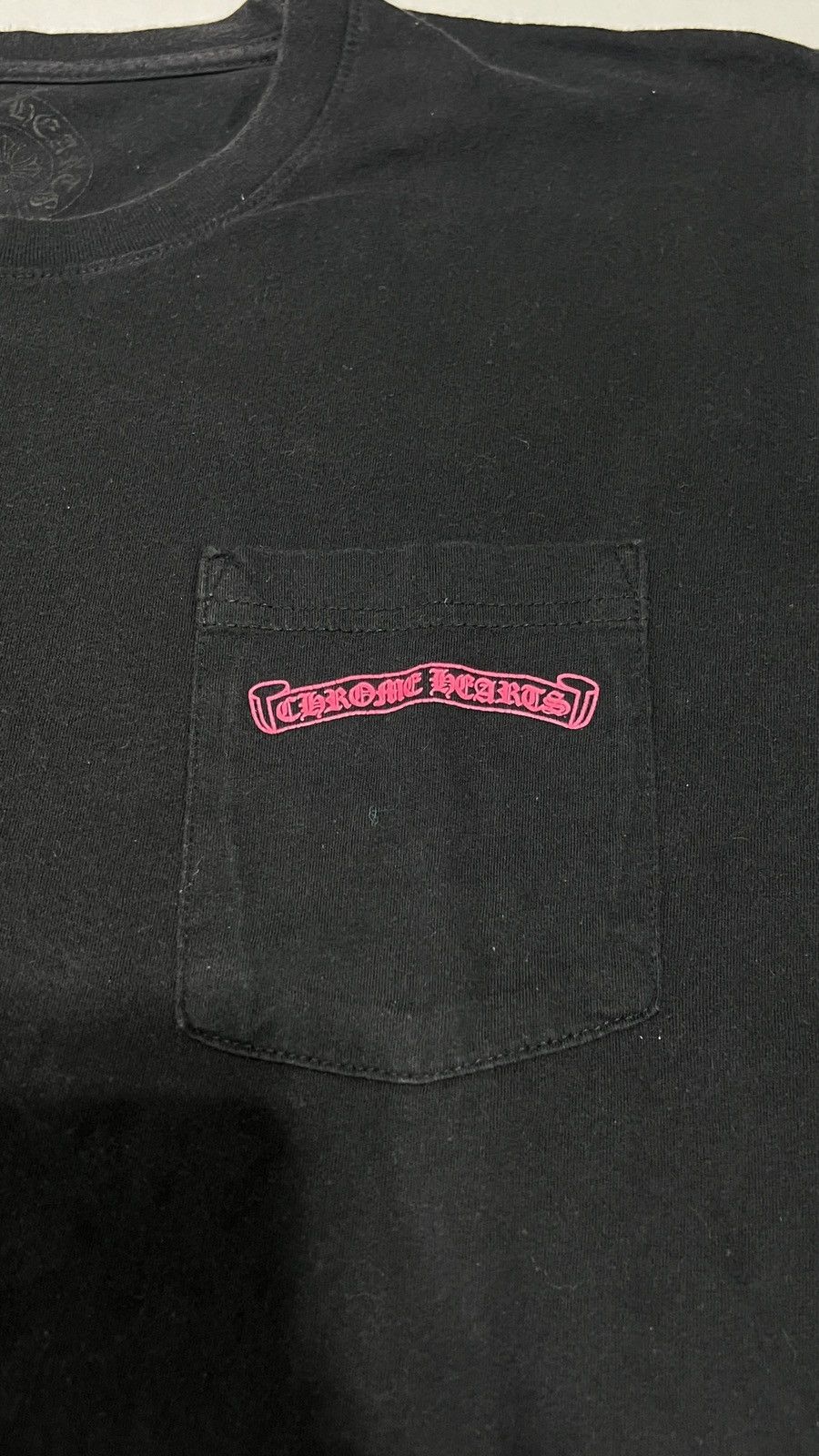 Chrome Hearts Chrome Hearts Pink Vertical Logo Size US L / EU 52-54 / 3 - 3 Thumbnail