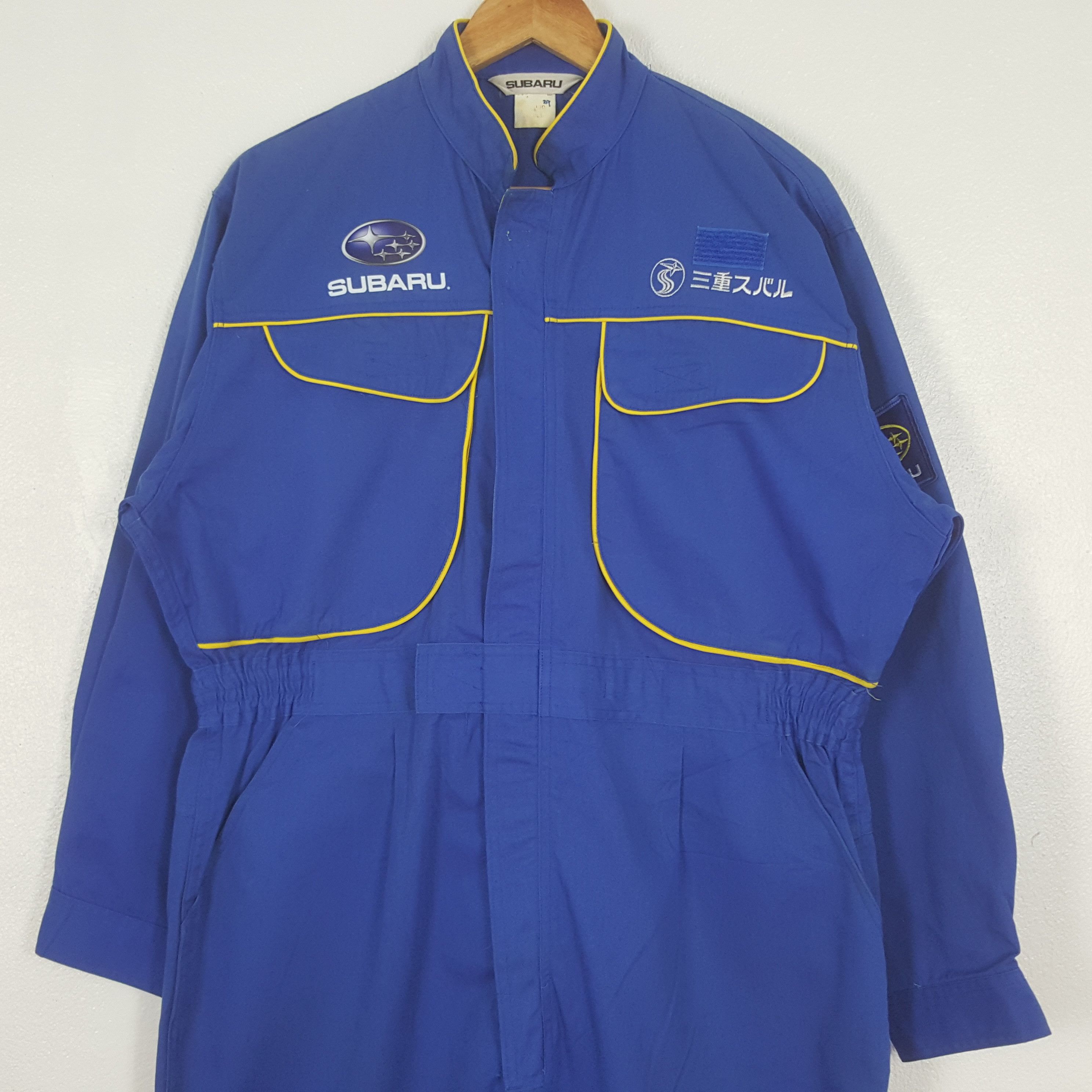 Japanese Brand Vintage Subaru Japanese Rally Team Coverall Jacket C308N19 Size US L / EU 52-54 / 3 - 4 Thumbnail
