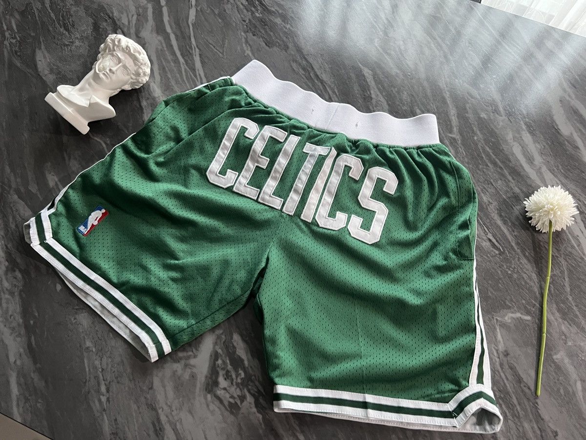 NBA Celtics : Short NBA Just Don Made In USA Size US 30 / EU 46 - 1 Thumbnail