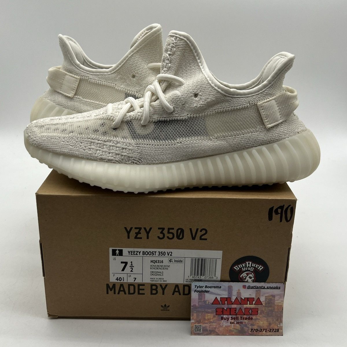 Yeezy boost 360 bone