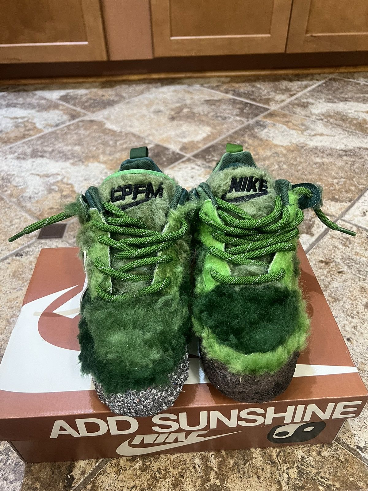 CPFM Nike グラフィック ブランケットFW22 Grass Green The Nike CPFM Flea 1 