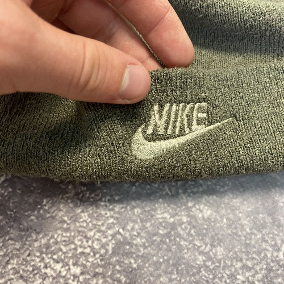 Vintage Vintage Nike Small swoosh 90’s green Streetwear hat Size ONE SIZE - 4 Thumbnail