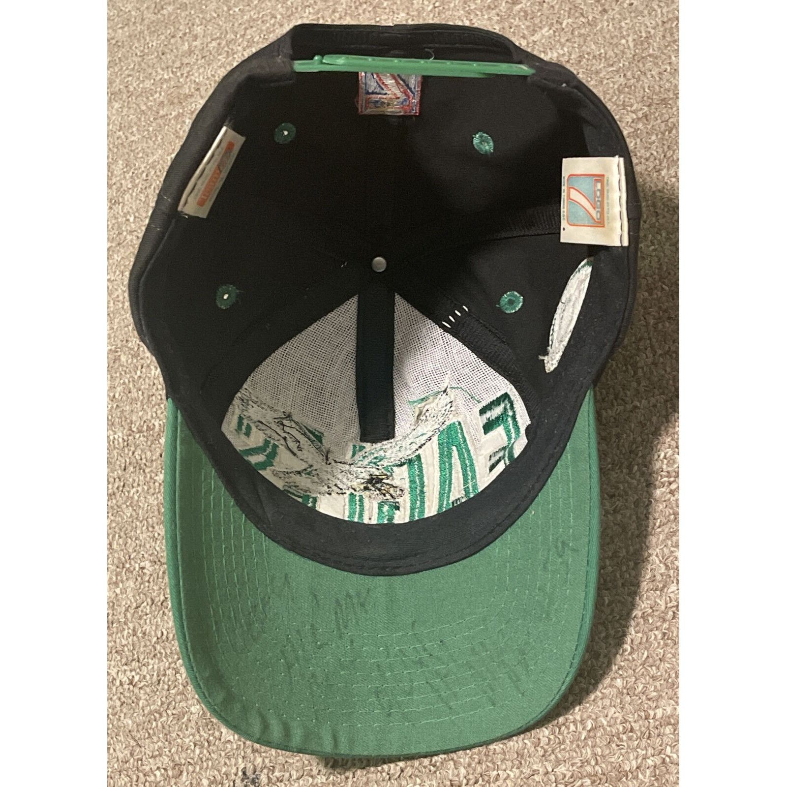 Logo 7 Vintage 90s Logo 7 Philadelphia Eagles NFL Snapback Hat Cap Size ONE SIZE - 6 Thumbnail