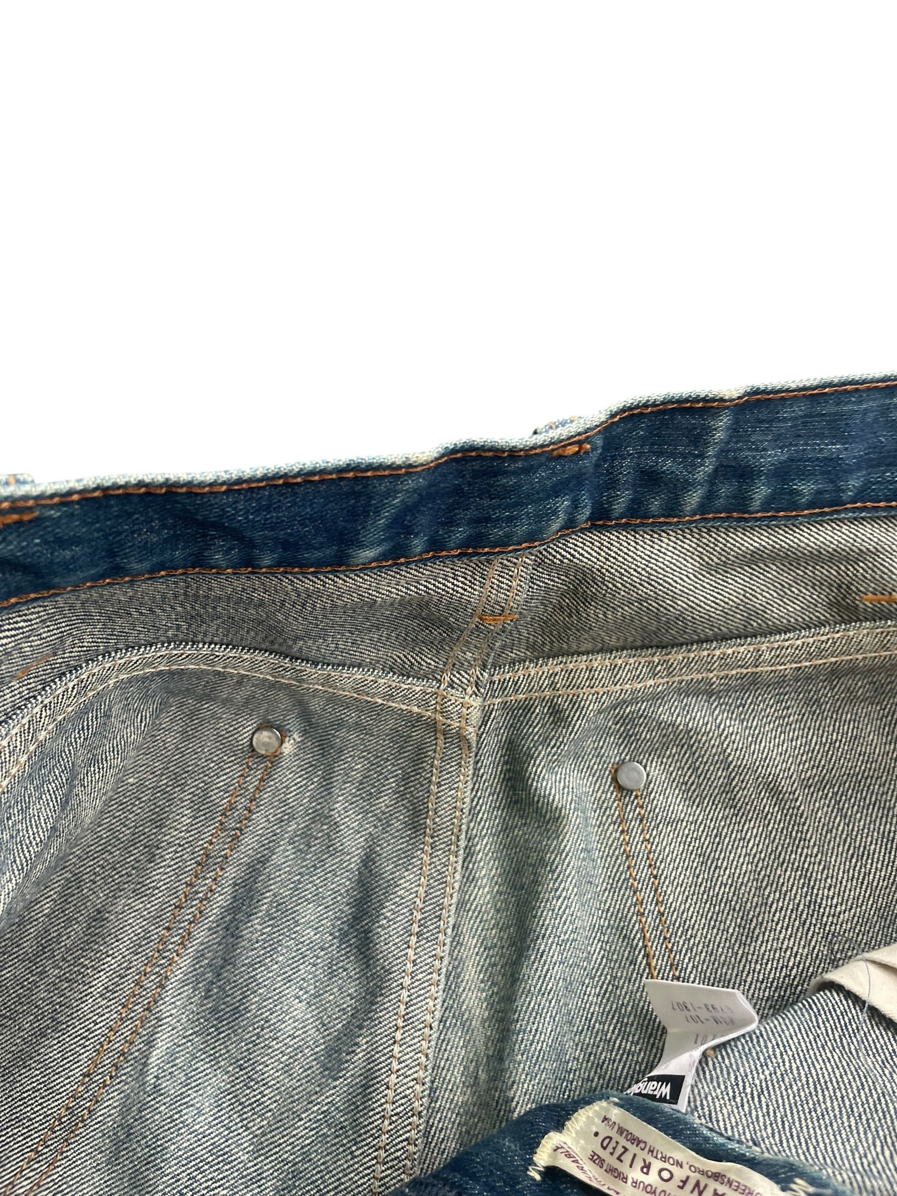 Wrangler Vintage Wrangler Flare Western Denim Size US 35 - 7 Thumbnail