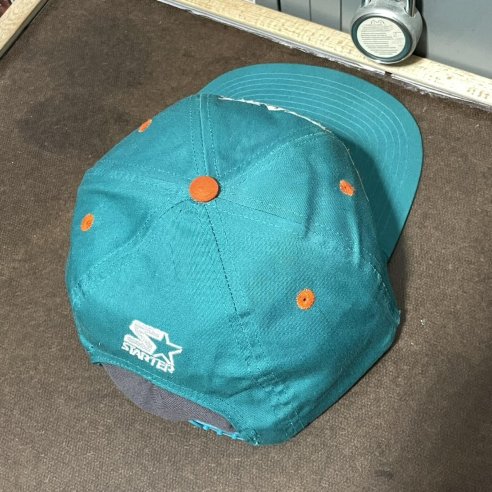 Starter vintage Starter Miami Dolphins snapback teal 90s Size ONE SIZE - 4 Thumbnail