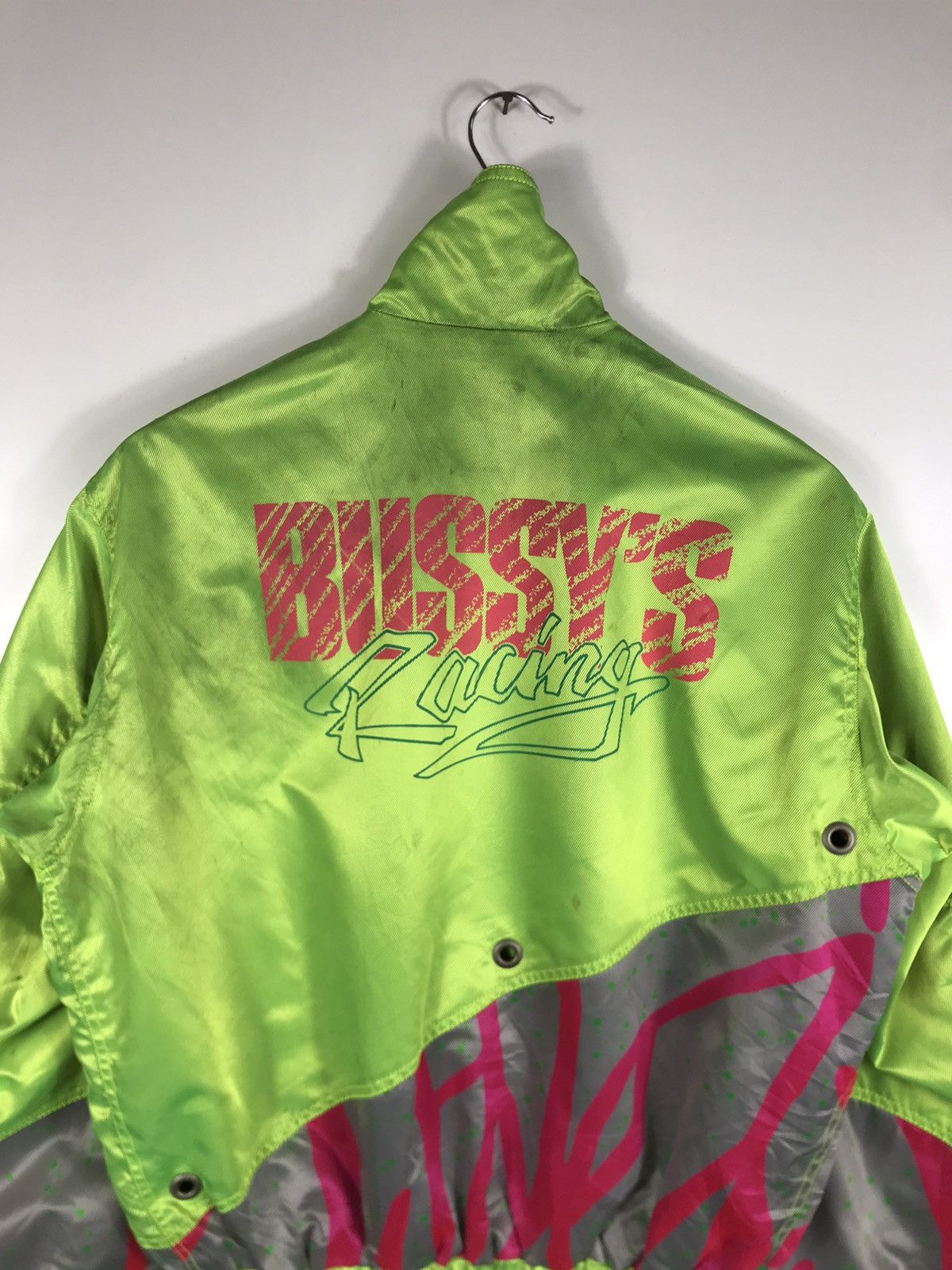 Japanese Brand ⚡️Vintage Bussy’s Racing Motocycle Bomber Jacket Size US M / EU 48-50 / 2 - 16 Thumbnail