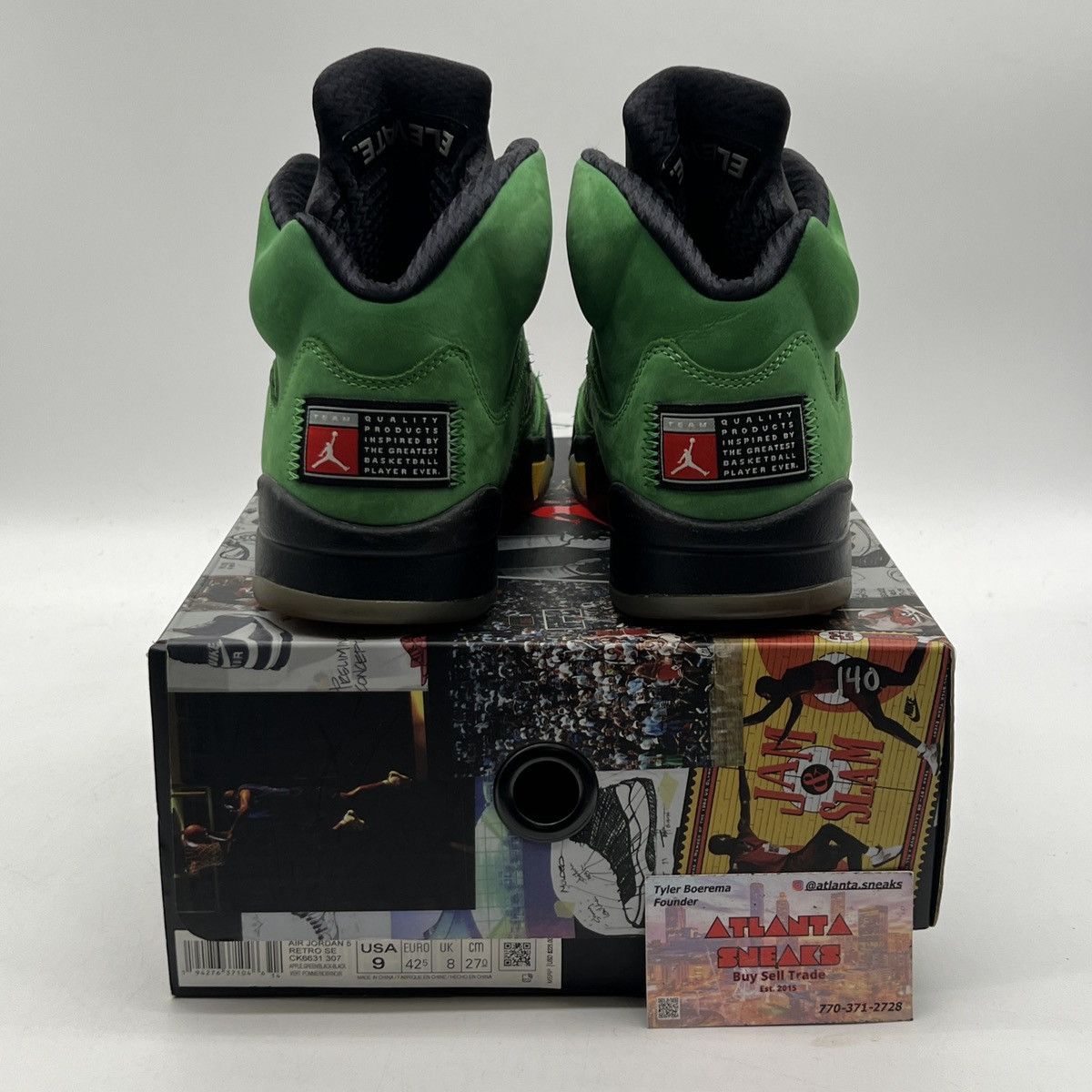Jordan Brand Air Jordan 5 Oregon Size US 9 / EU 42 - 3 Thumbnail