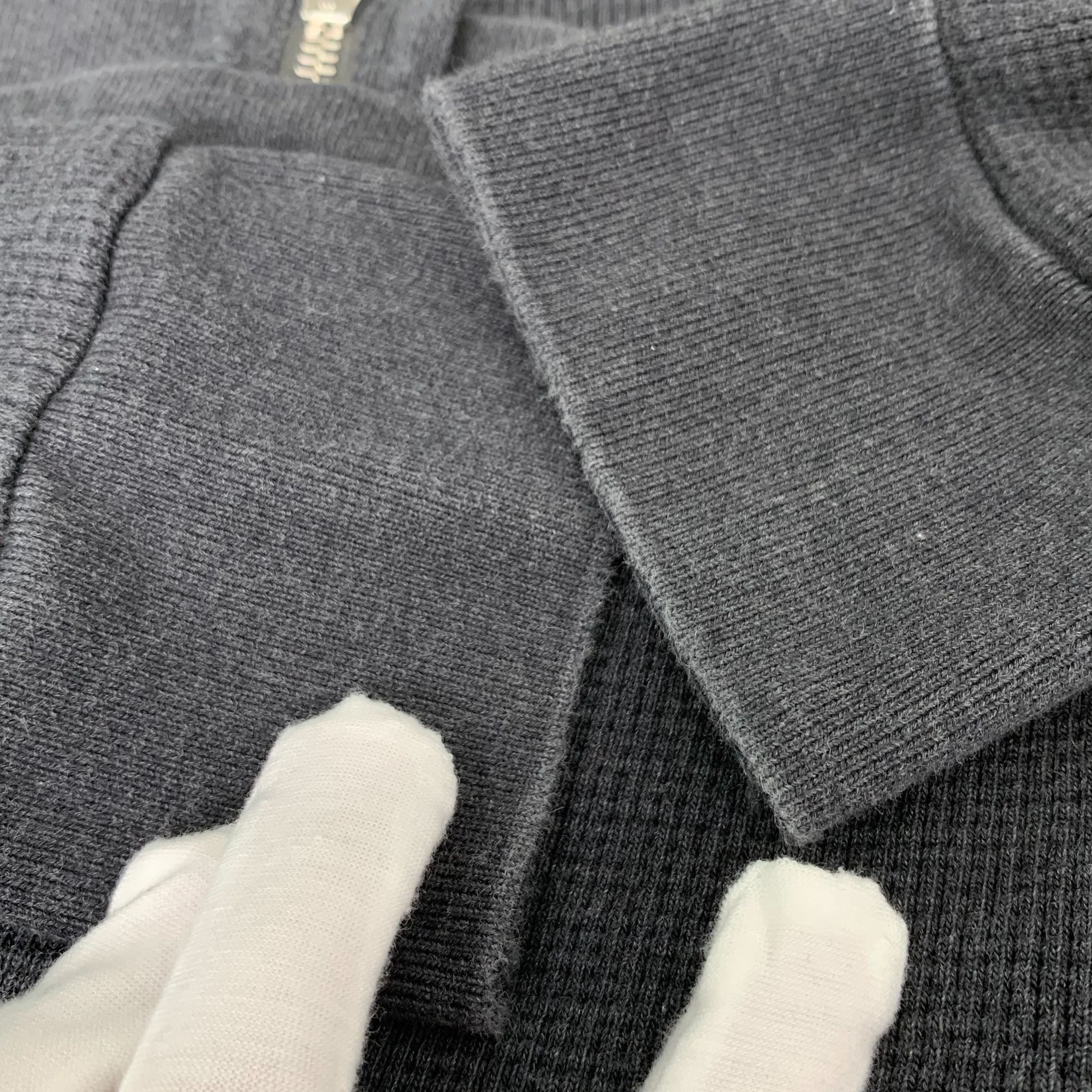 Thom Browne [Thom Browne] Black 4-Bar Stripe Hooded Zip Sweatshirt 2 Size US M / EU 48-50 / 2 - 3 Thumbnail