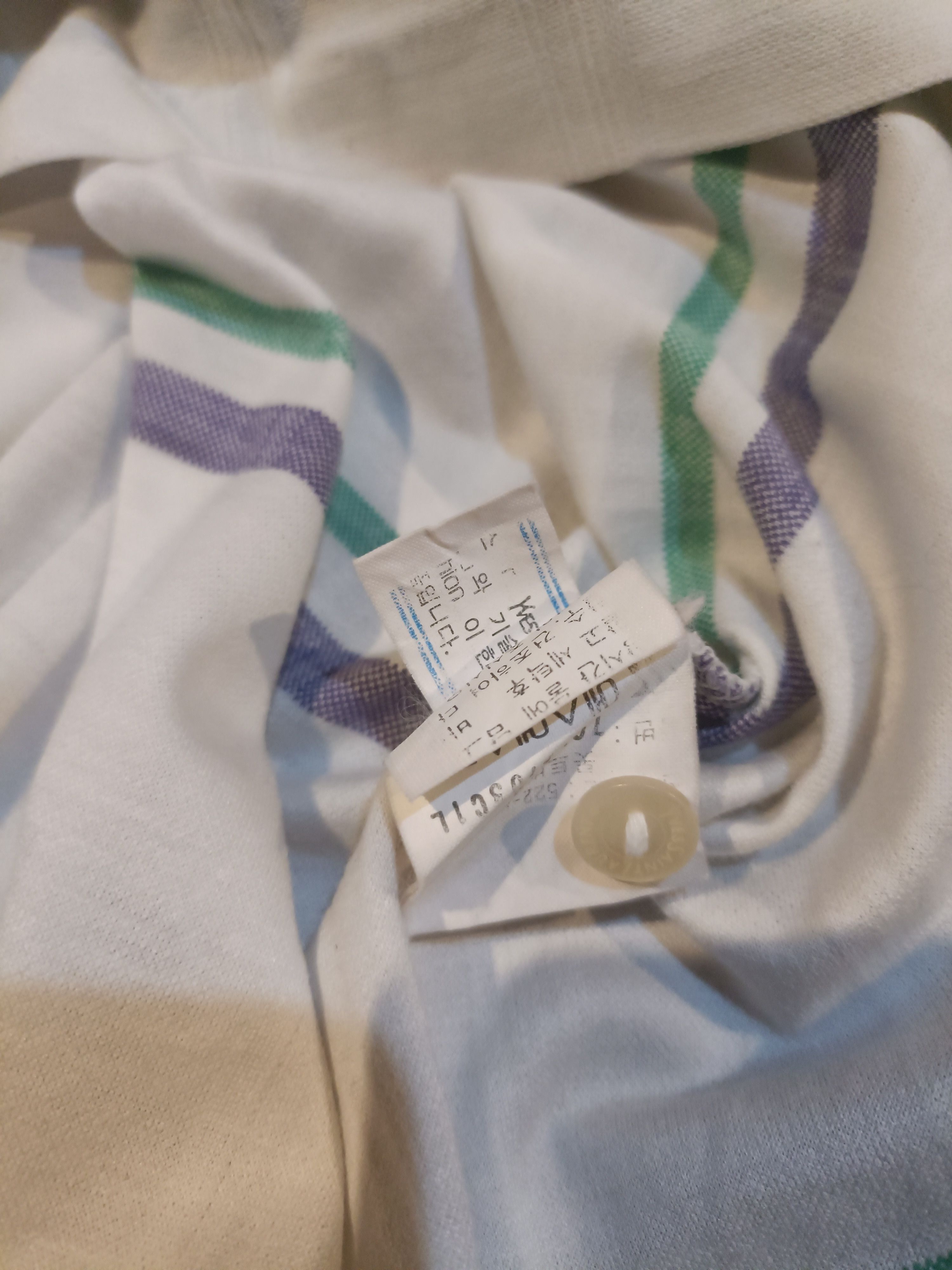 Levi's Vintage Clothing × Yves Saint Laurent Vintage Yves Saint laurent YSL Striped Pullover L/S Shirt Size US L / EU 52-54 / 3 - 6 Thumbnail