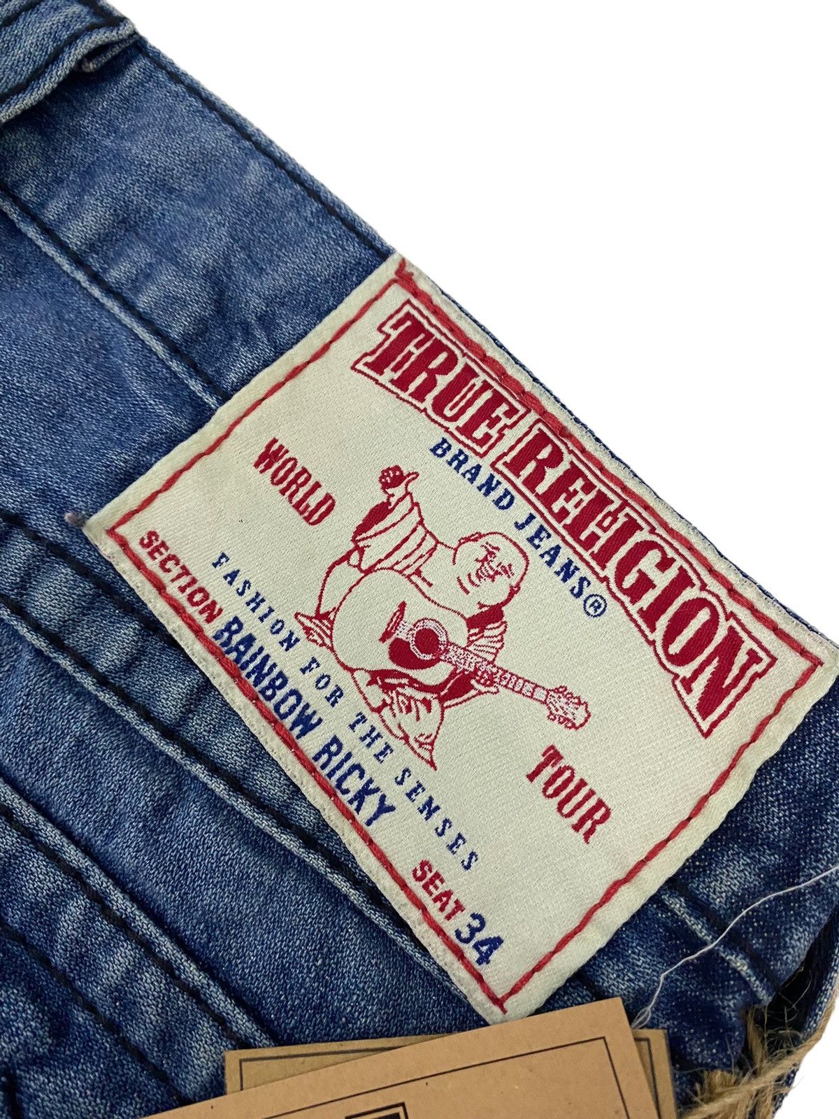 True Religion True Religion Rainbow Ricky Jean Size US 32 / EU 48 - 12 Thumbnail
