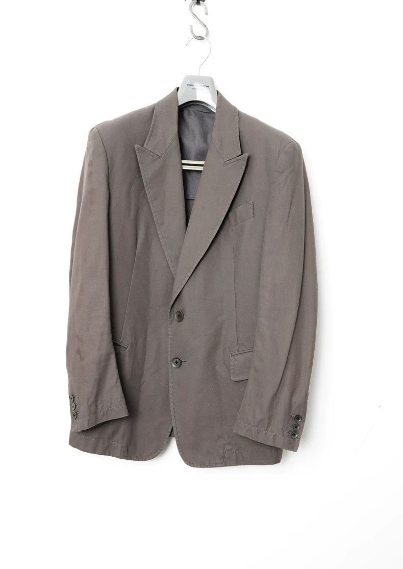 Y's Y's Gun Neck Blend Jacket Blazer jacket Size US L / EU 52-54 / 3 - 2 Thumbnail