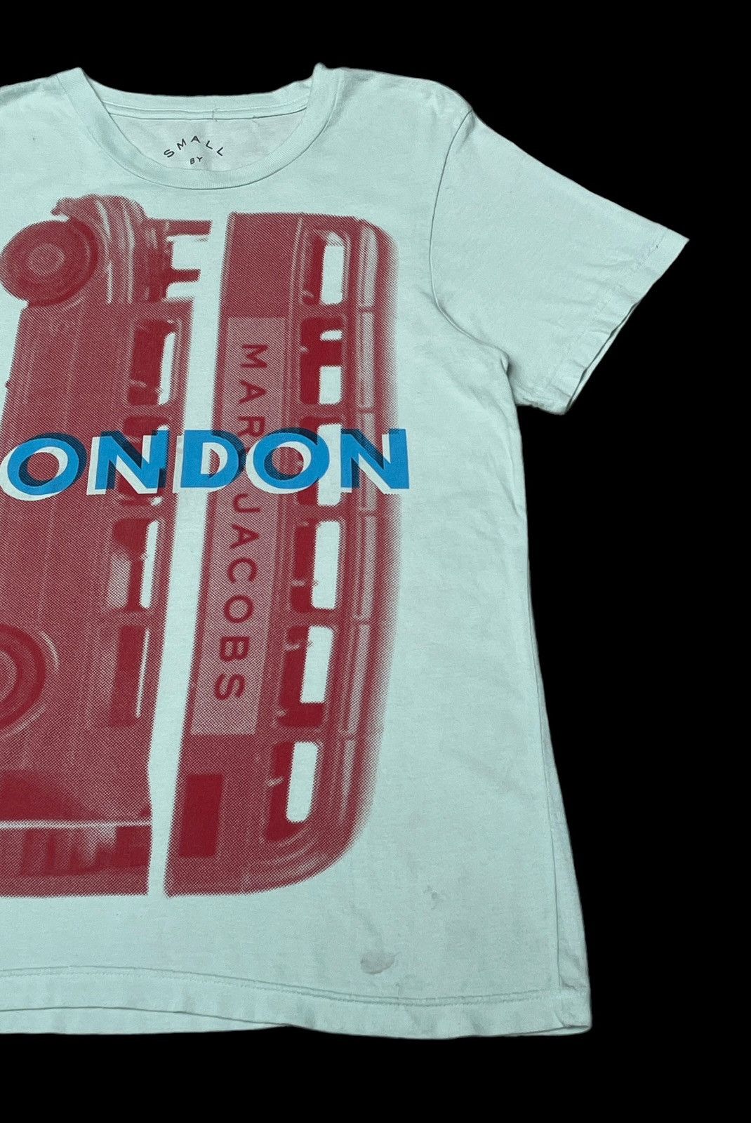 Designer Vintage Marc Jacob London T-Shirt 2000s Size US S / EU 44-46 / 1 - 4 Thumbnail