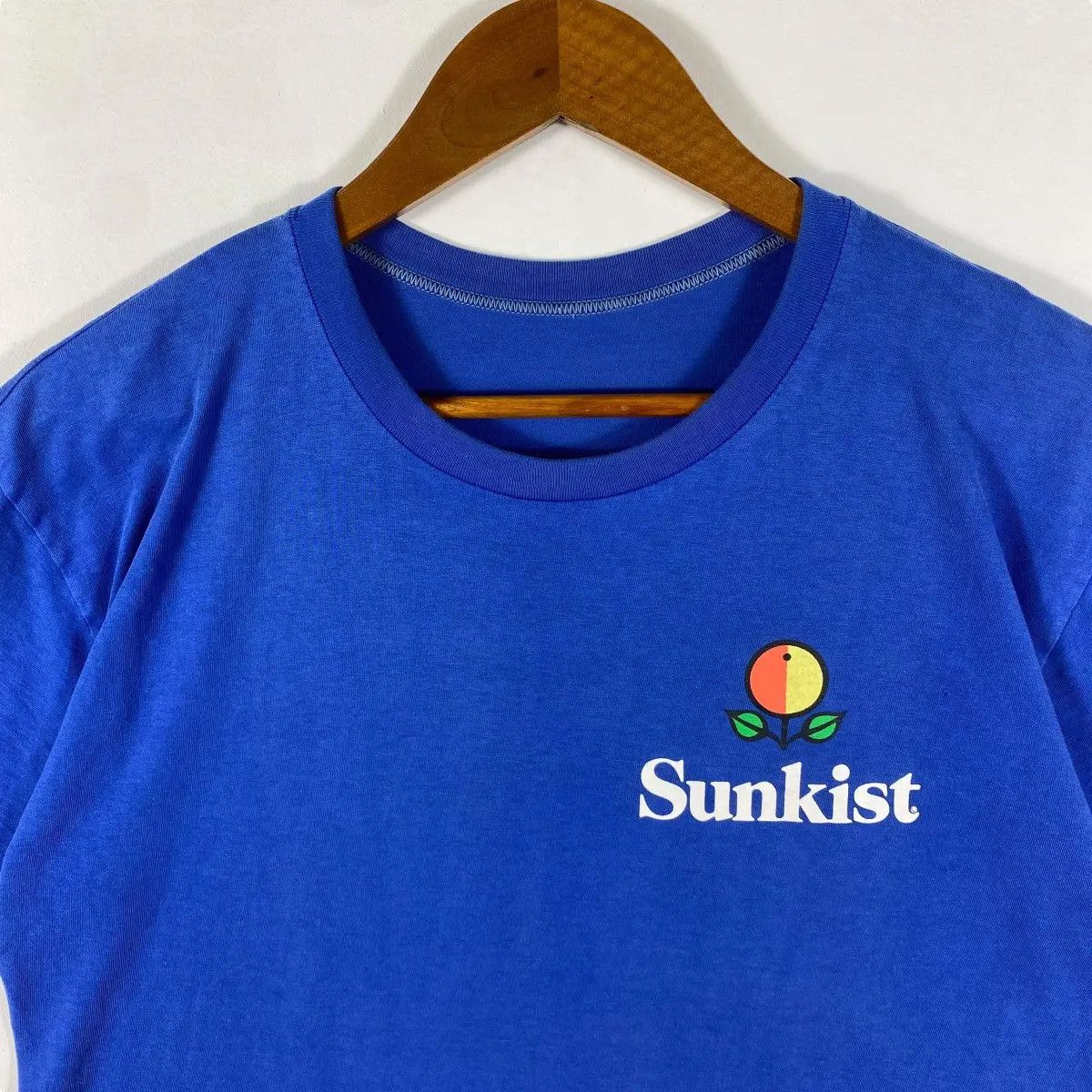Vintage Vintage 80's SUNKIST REFRESH WATER Graphic Promo Tee Shirt Size US M / EU 48-50 / 2 - 4 Thumbnail