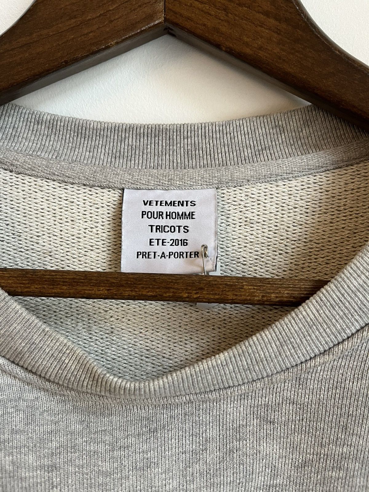 Vetements SS16 Parody Champion Logo Crewneck Size US S / EU 44-46 / 1 - 3 Thumbnail
