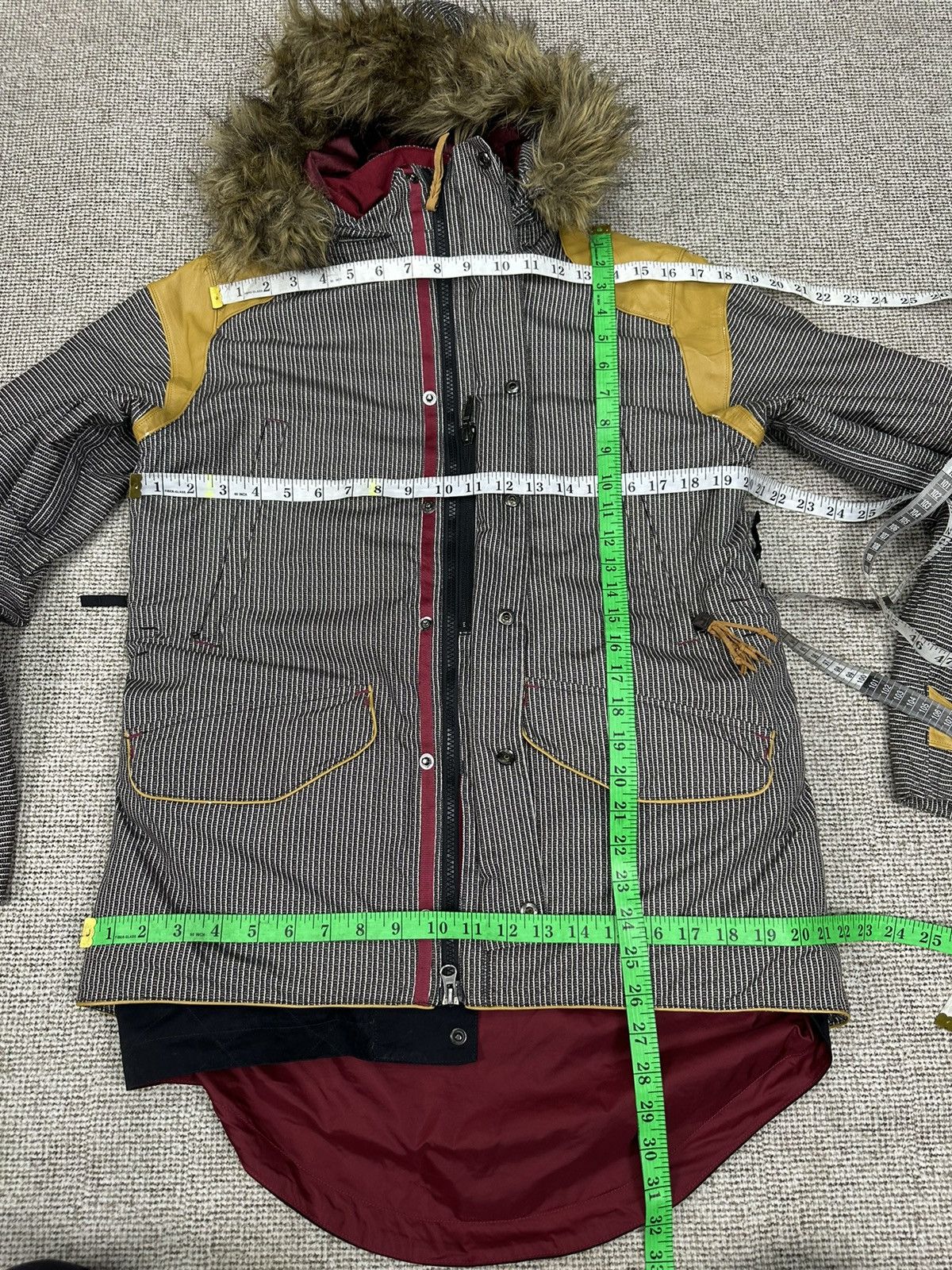 Burton Burton Fur Vkei Style Jacket Z257 Size US M / EU 48-50 / 2 - 13 Thumbnail