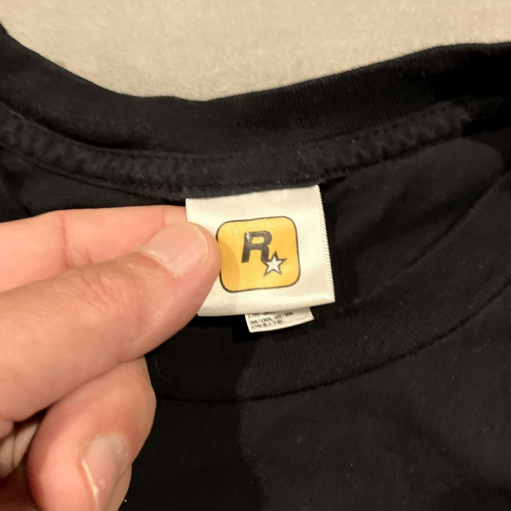 Vintage RARE NWOT Rockstar Max Payne 3 Promo T Shirt Men's XL Black Short Sleeve T-Shirt Rockstar Mens XL Max Payne 3 Promo Shirt Size US XL / EU 56 / 4 - 3 Thumbnail
