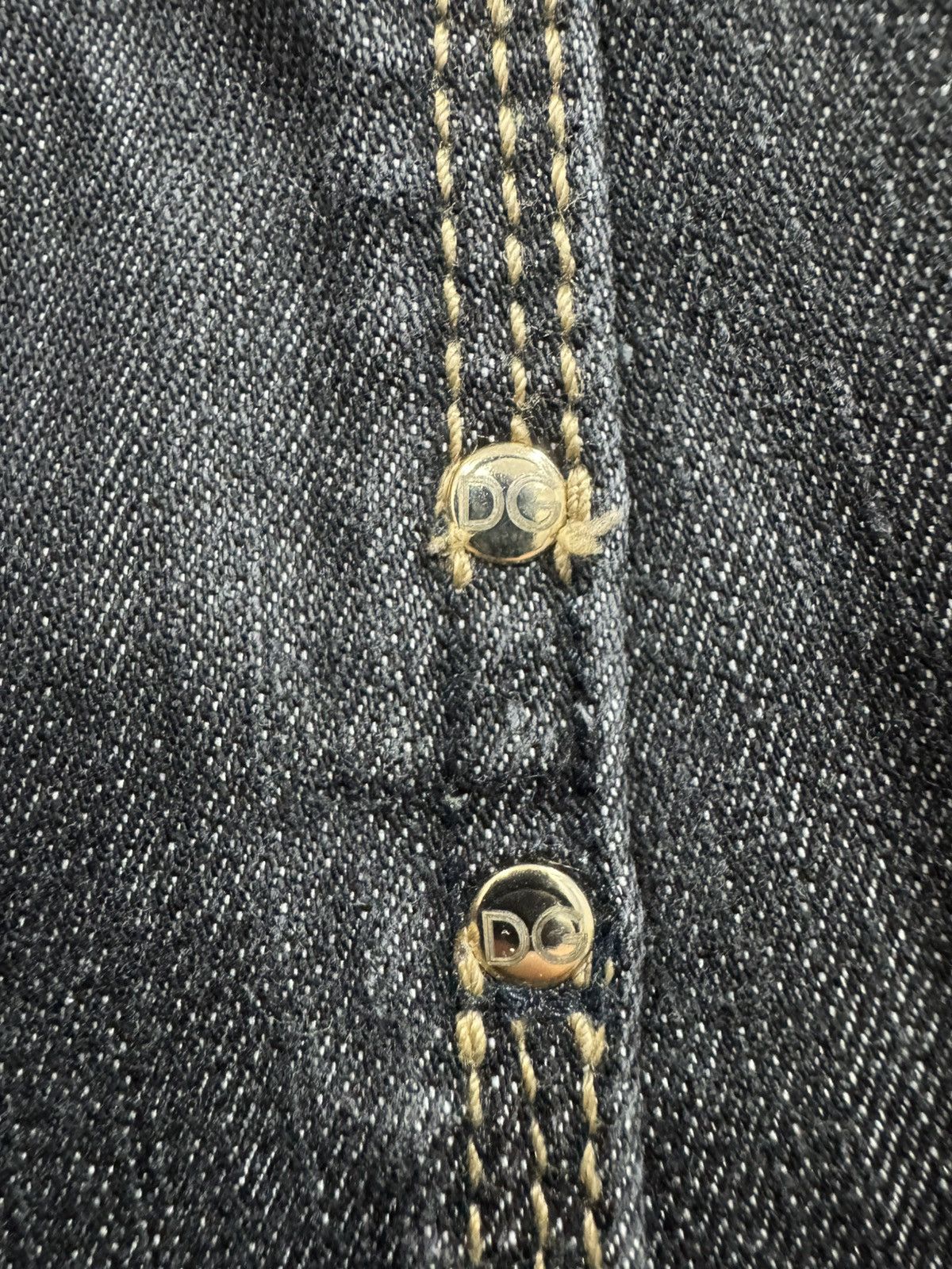 Dolce & Gabbana Dolce Gabbana denim pants jeans Vintage Y2K punk gothic Size US 32 / EU 48 - 4 Thumbnail