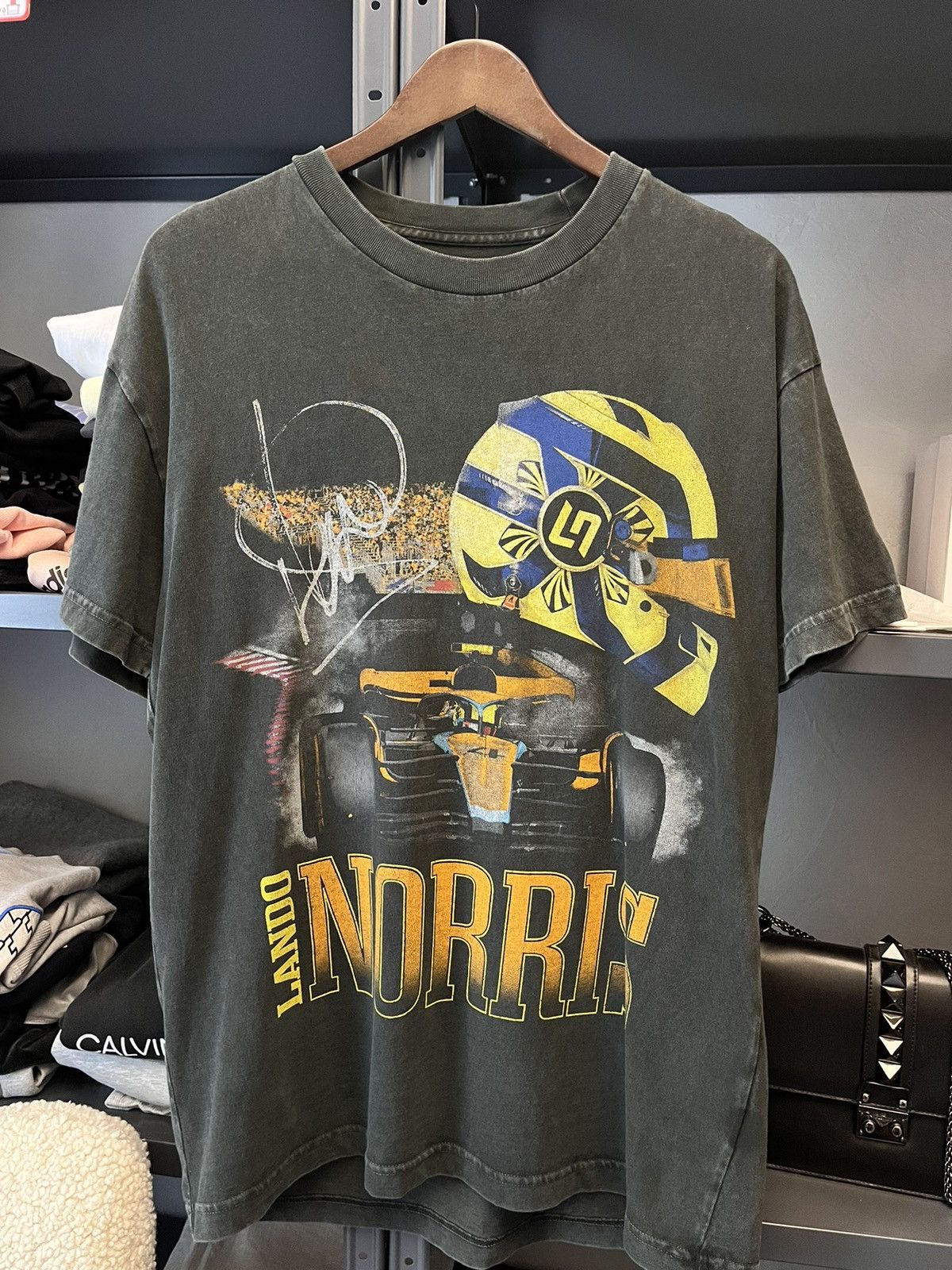Formula 1 Vintage Formula 1 Lando Norris Racing T-shirt Size US L / EU 52-54 / 3 - 1 Thumbnail