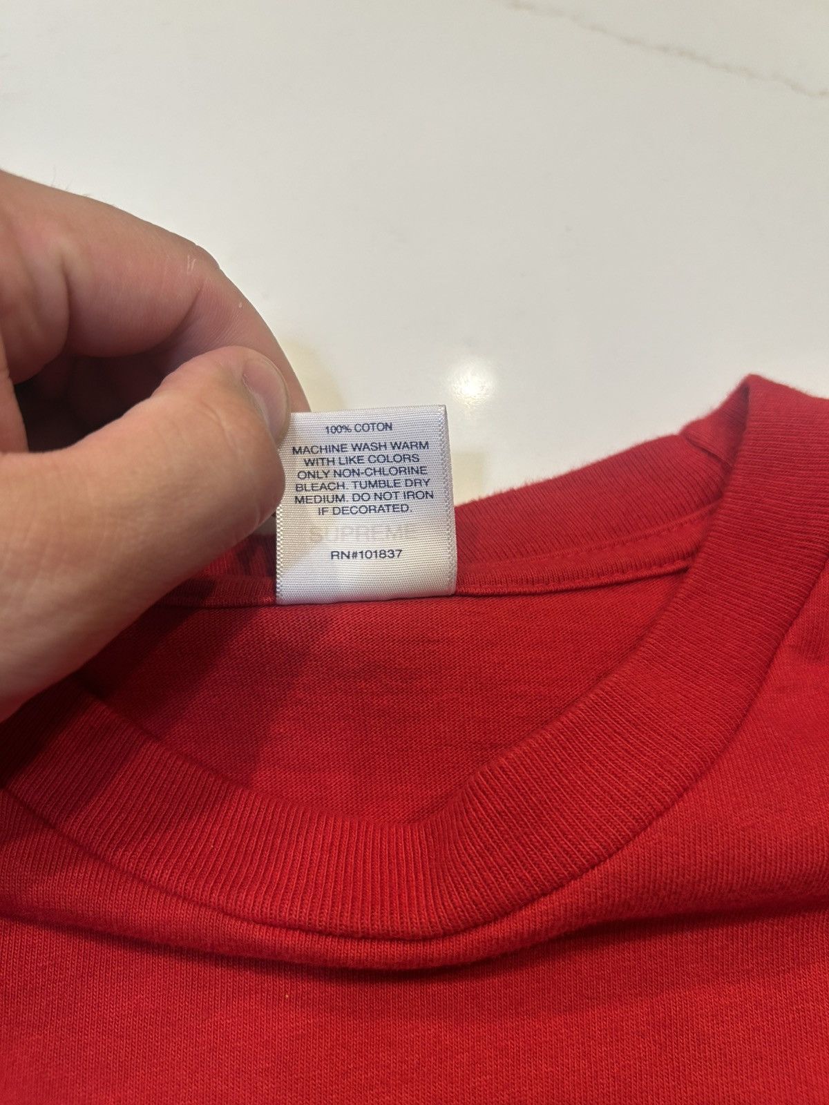 Supreme Supreme fronts tee Size US L / EU 52-54 / 3 - 4 Thumbnail