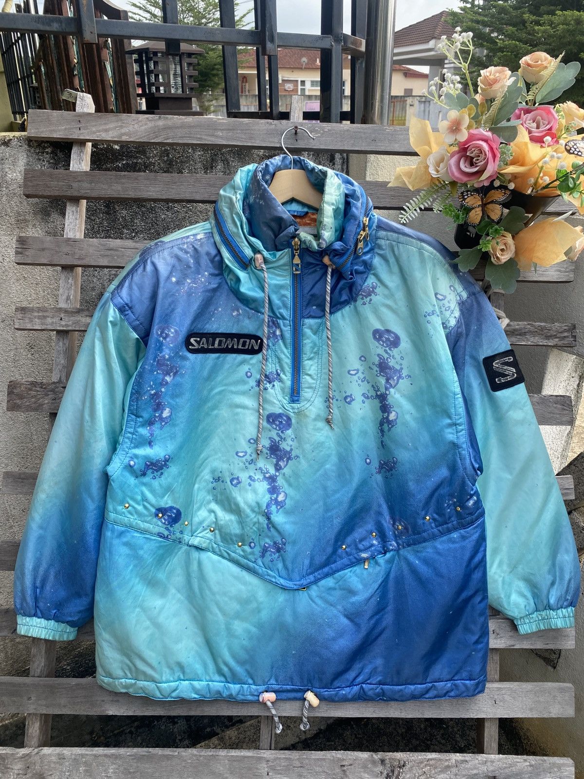 Salomon VINTAGE SALOMON SKI JACKET COLOURFULL Size US L / EU 52-54 / 3 - 1 Thumbnail