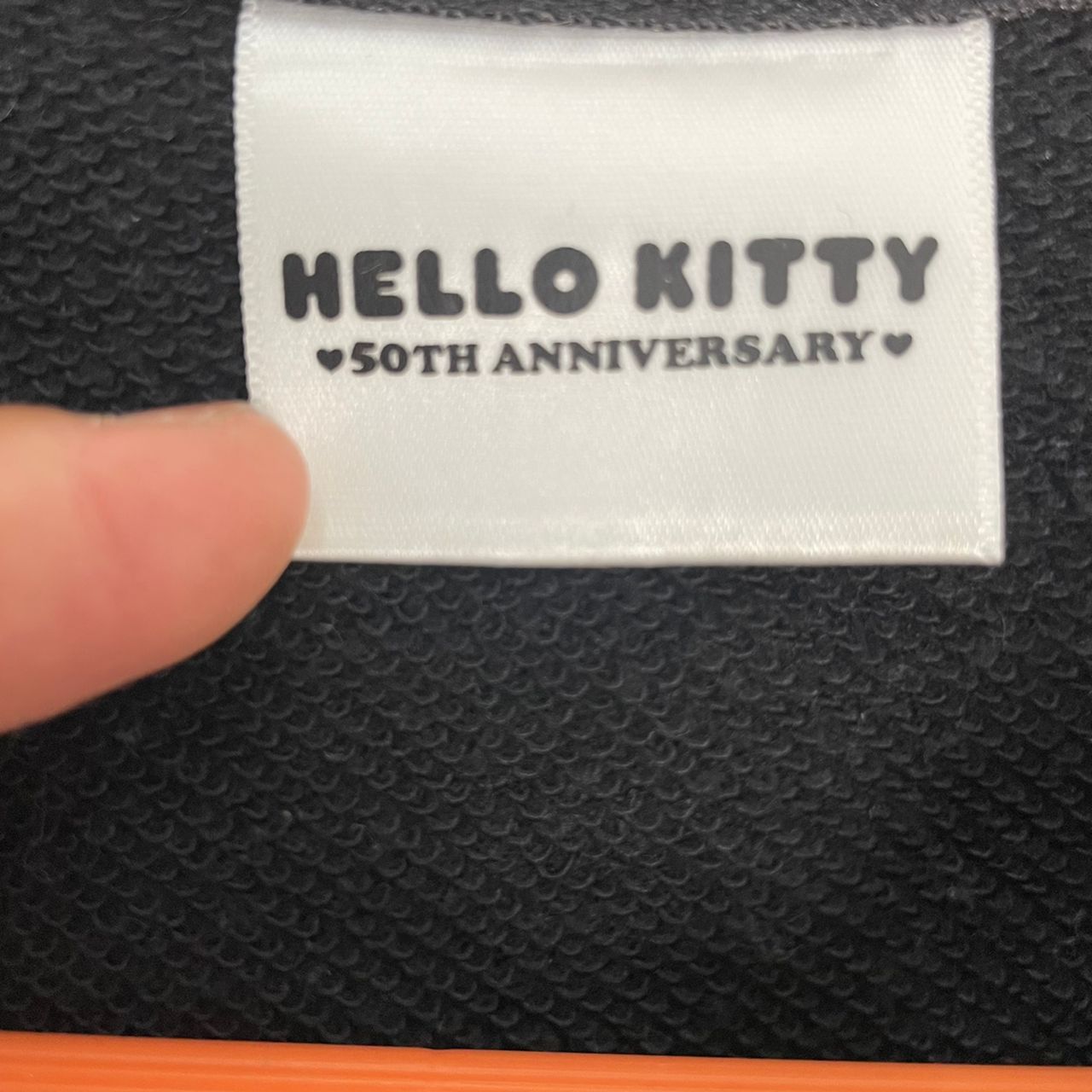 Anime Vintage Hello Kitty Embroided Backhit Logo Sweatshirt Size XL / US 12-14 / IT 48-50 - 9 Thumbnail