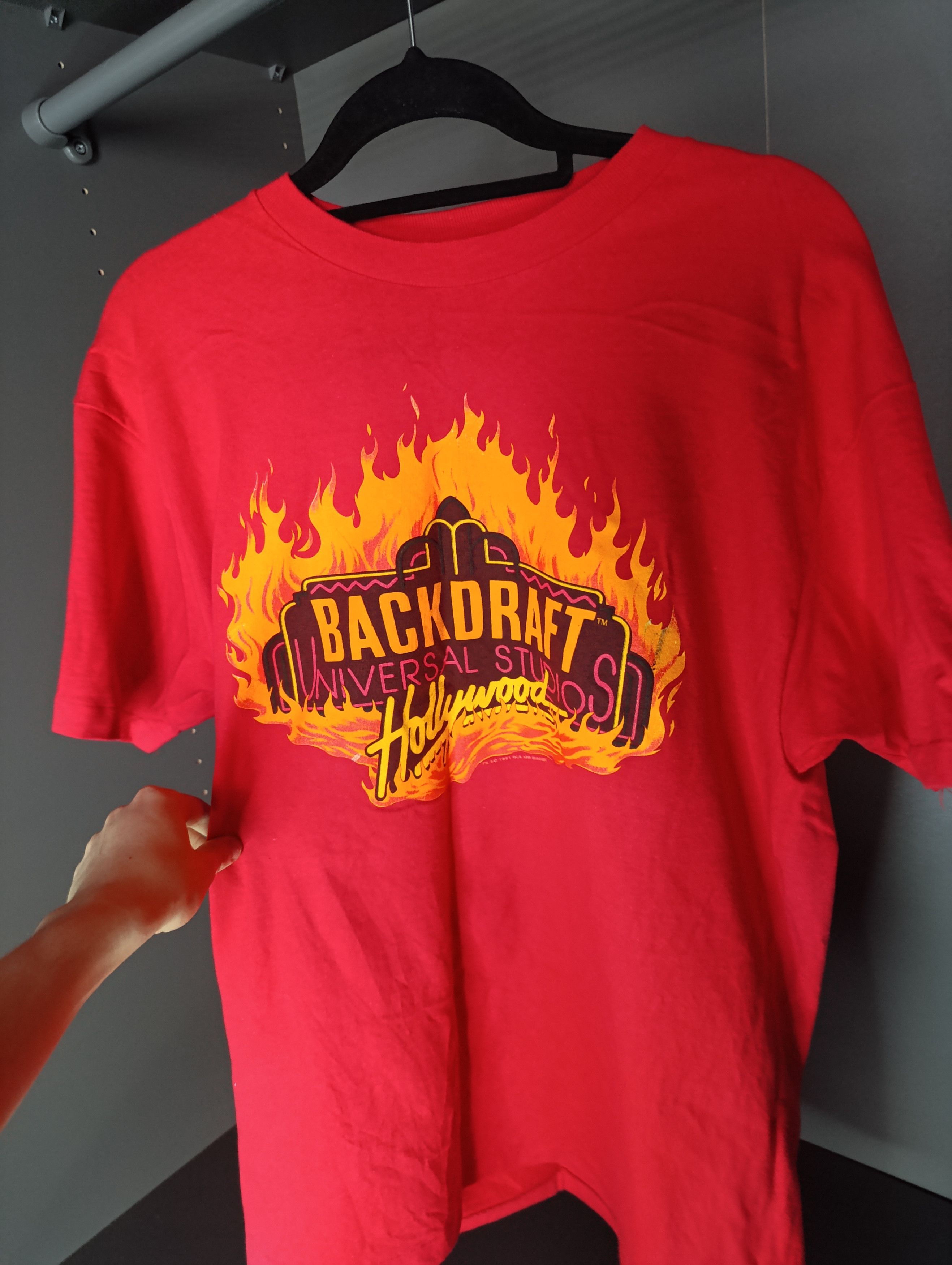 Universal Studios Vintage Backdraft Universal Studios Hollywood T-Shirt Size L Size US L / EU 52-54 / 3 - 2 Thumbnail
