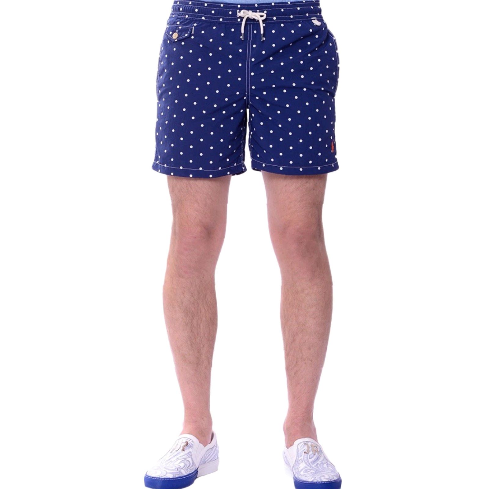 Polo Ralph Lauren Polo Ralph Lauren Nylon Swim Trunks Shorts Casual Swimsuit S Dark Blue Mens Shorts Size US S / EU 44-46 / 1 - 2 Thumbnail
