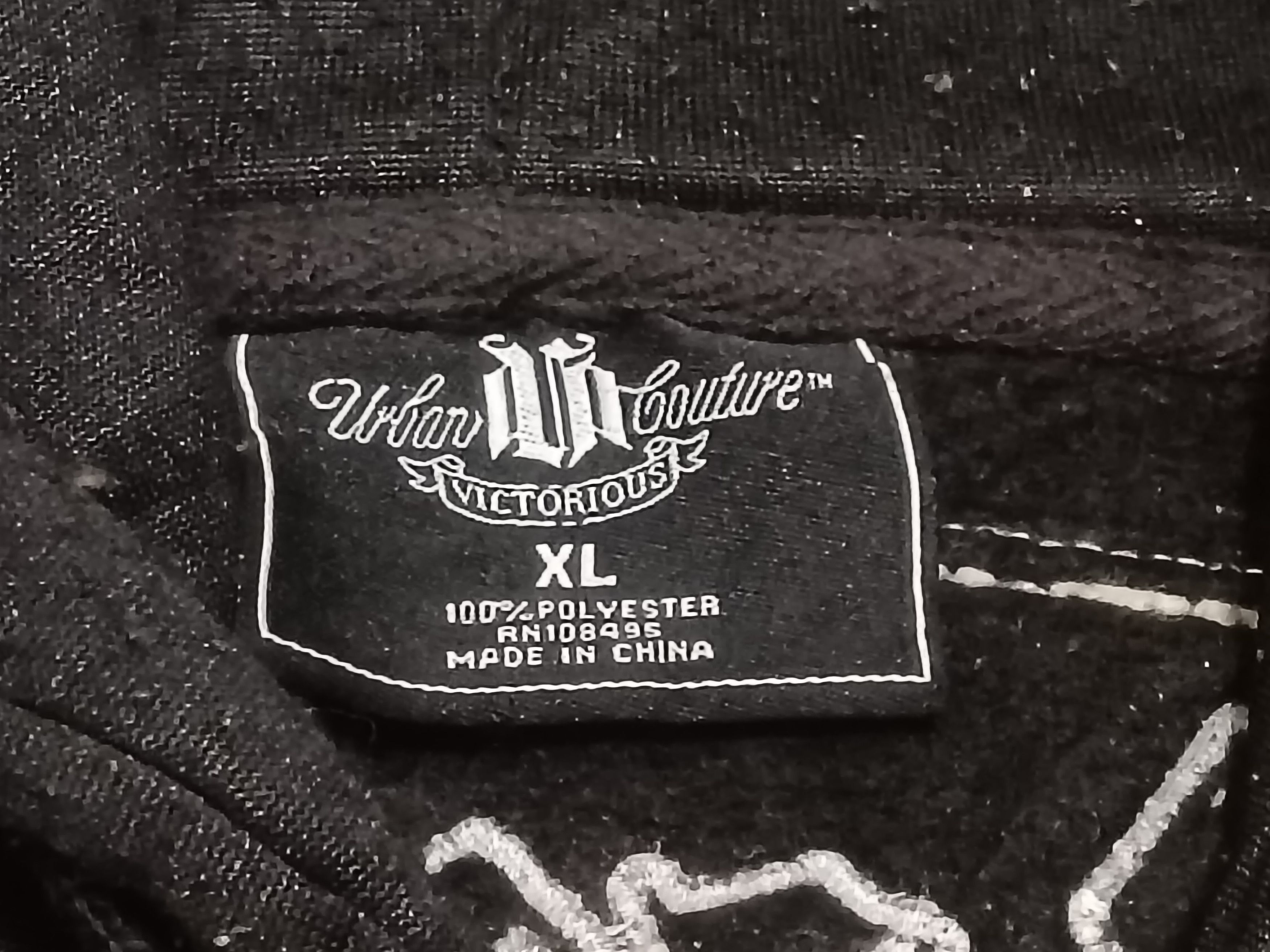 Cult Of Individuality URBAN COUTURE MI RAZA FIEL EMBROIDERED SWEATSHIRT HOODIE Size US XL / EU 56 / 4 - 3 Thumbnail