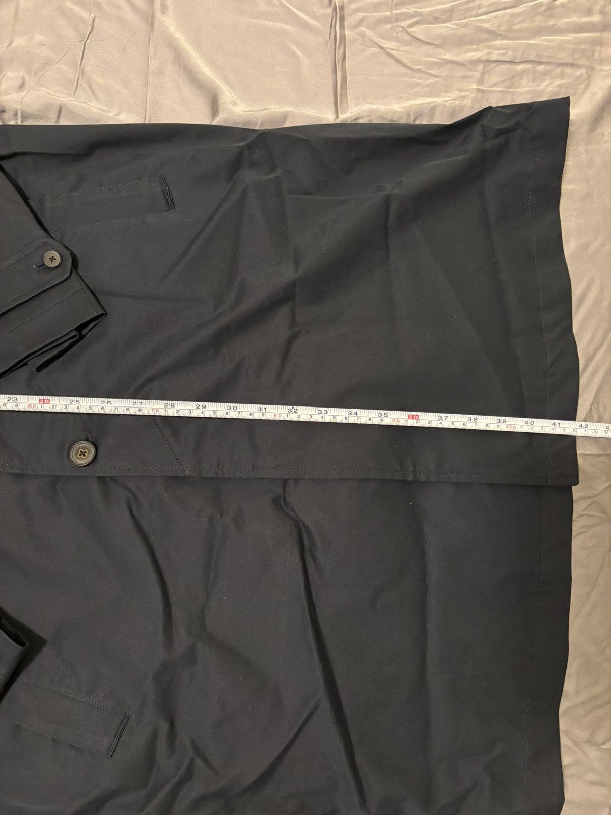 John Varvatos $1298 NWT John Varvatos Garvin Coat 52 Navy Blue Trench L Size US L / EU 52-54 / 3 - 16 Thumbnail