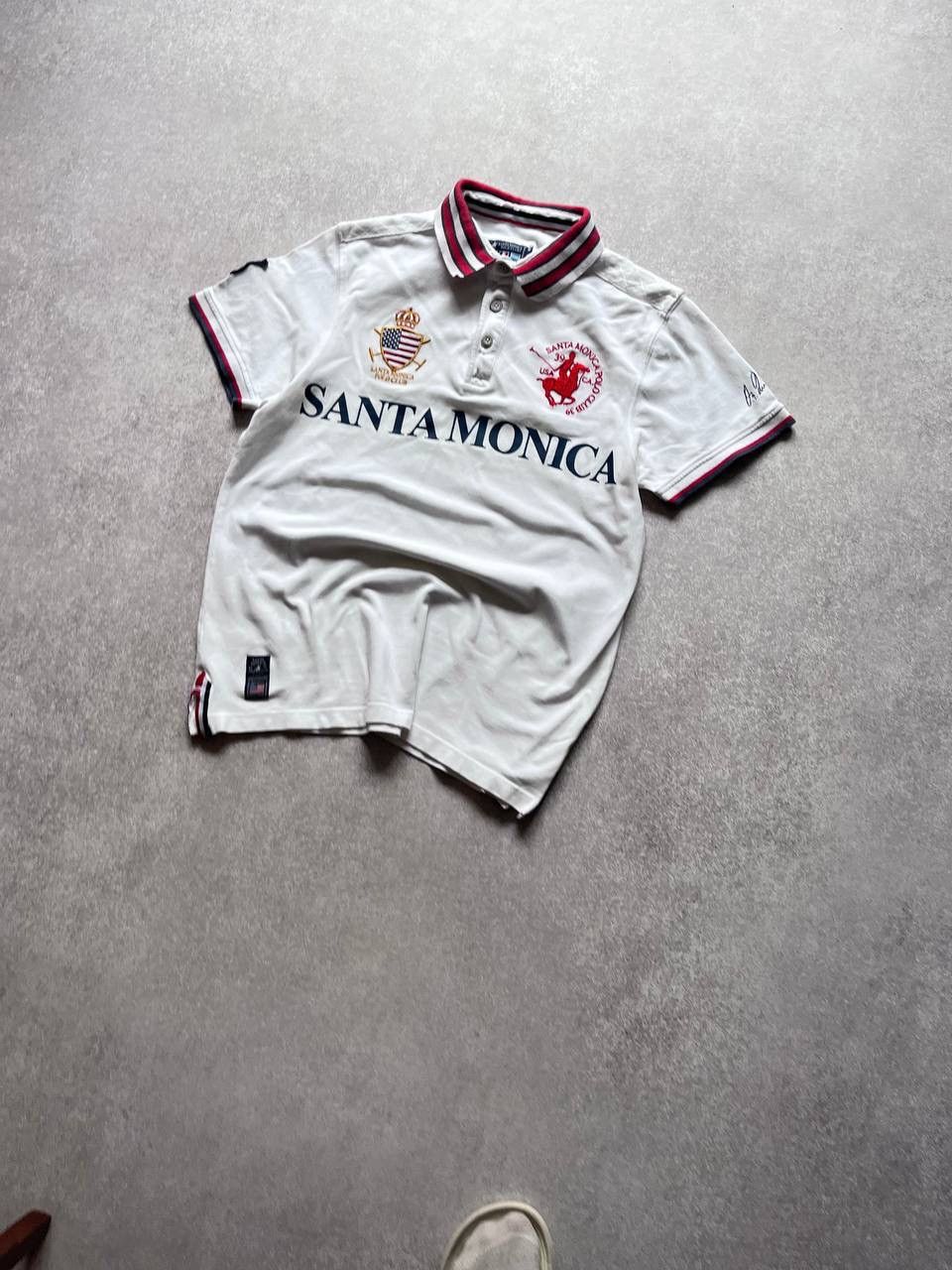 Vintage Vintage Polo Santa Monica Club Shirt M Size US M / EU 48-50 / 2 - 3 Thumbnail
