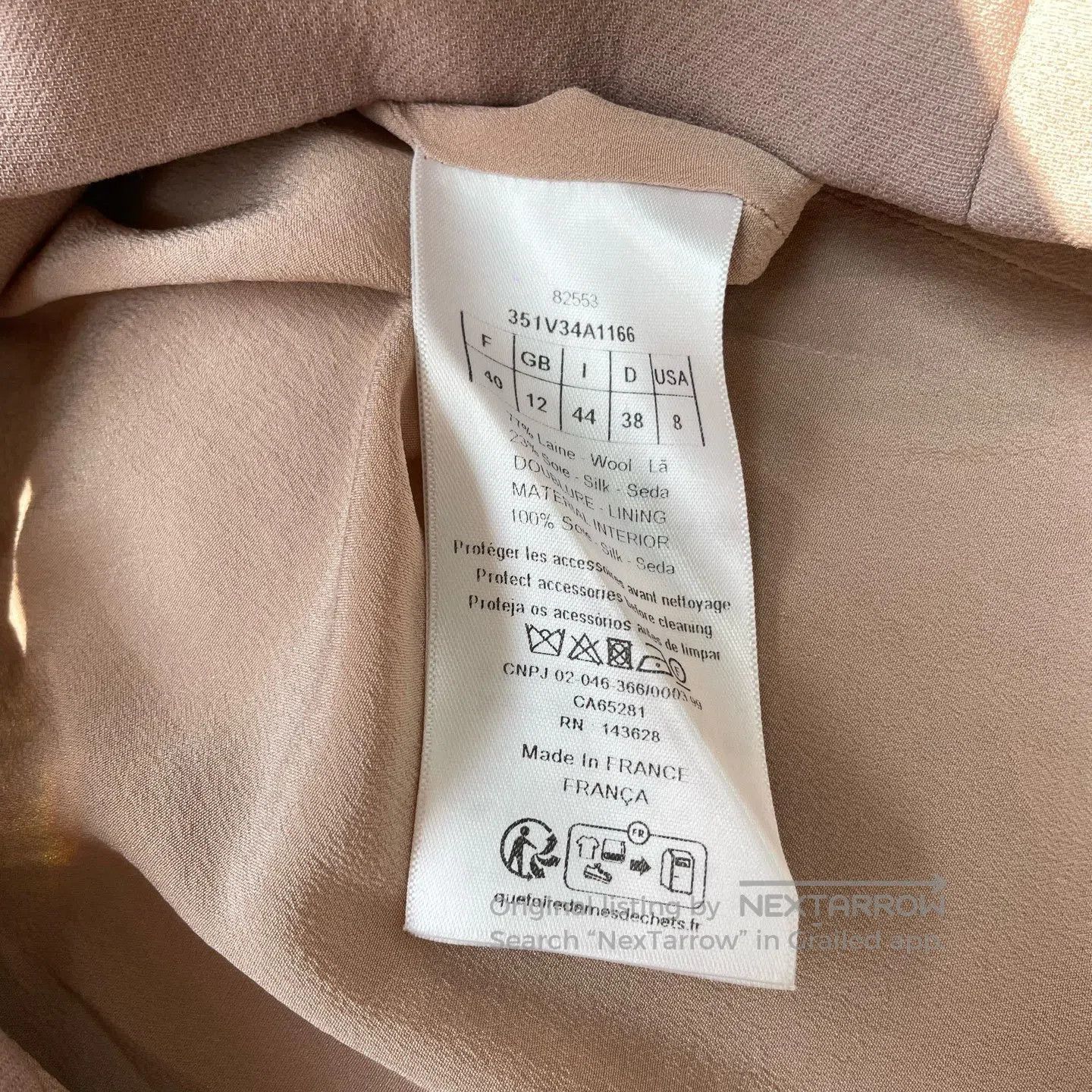 Dior Dior Mixed Fabric Solid Single-Breasted Long-Sleeve Jacket Size S / US 4 / IT 40 - 5 Thumbnail