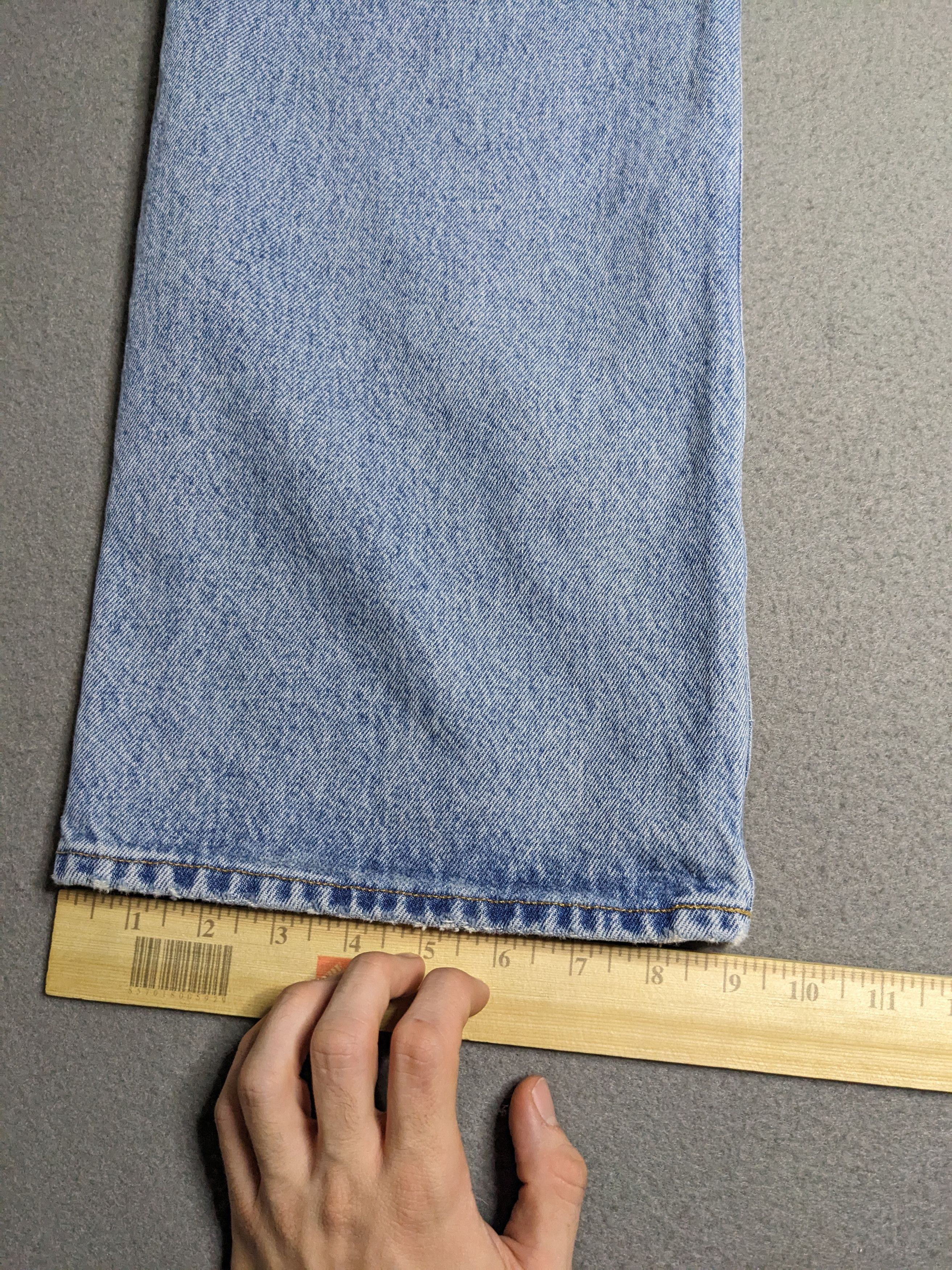 Agolde AGOLDE Vintage Straight Jeans 34x30 Organic Cotton Denim Size 34" / US 12 / IT 48 - 16 Thumbnail