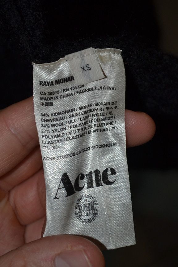 Acne Studios Acne Studios Raya Mohair Wool Grey Cardigan Sweater XS Size XS / US 0-2 / IT 36-38 - 9 Thumbnail