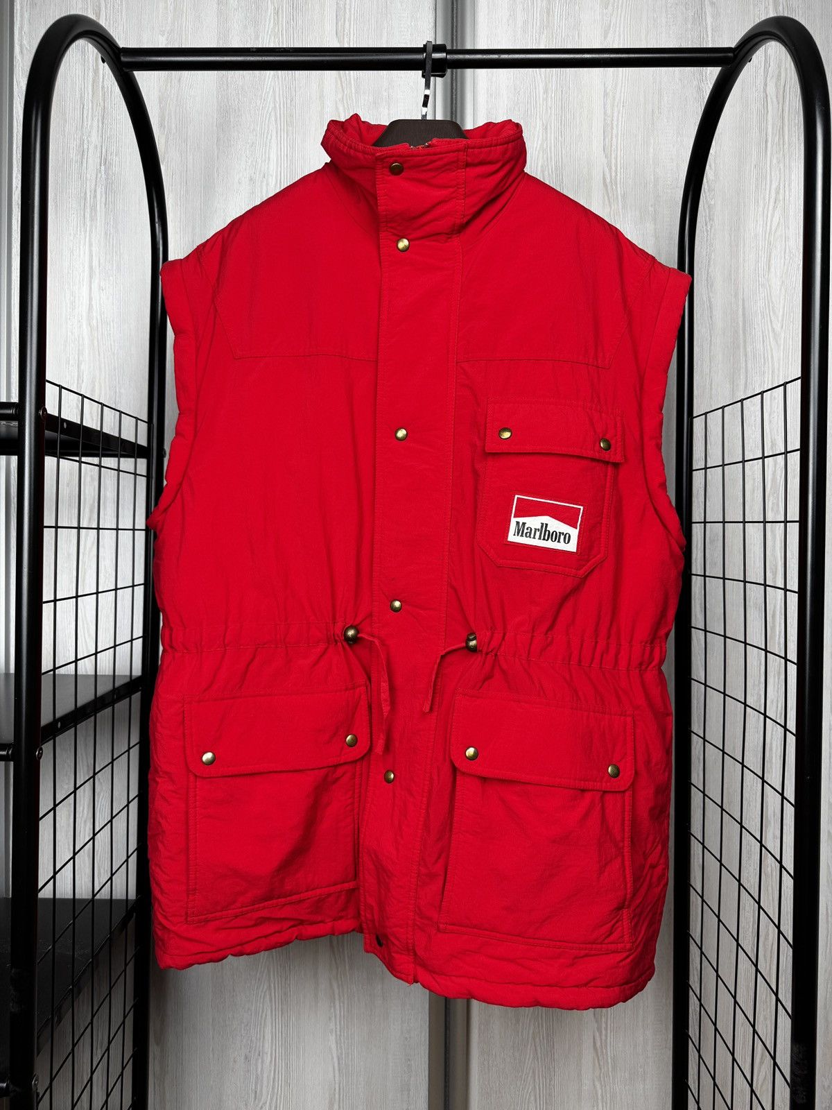 Marlboro Vintage MARLBORO Jacket Full Zip Size XXL logo 2 in 1 Vest Size US XXL / EU 58 / 5 - 17 Thumbnail