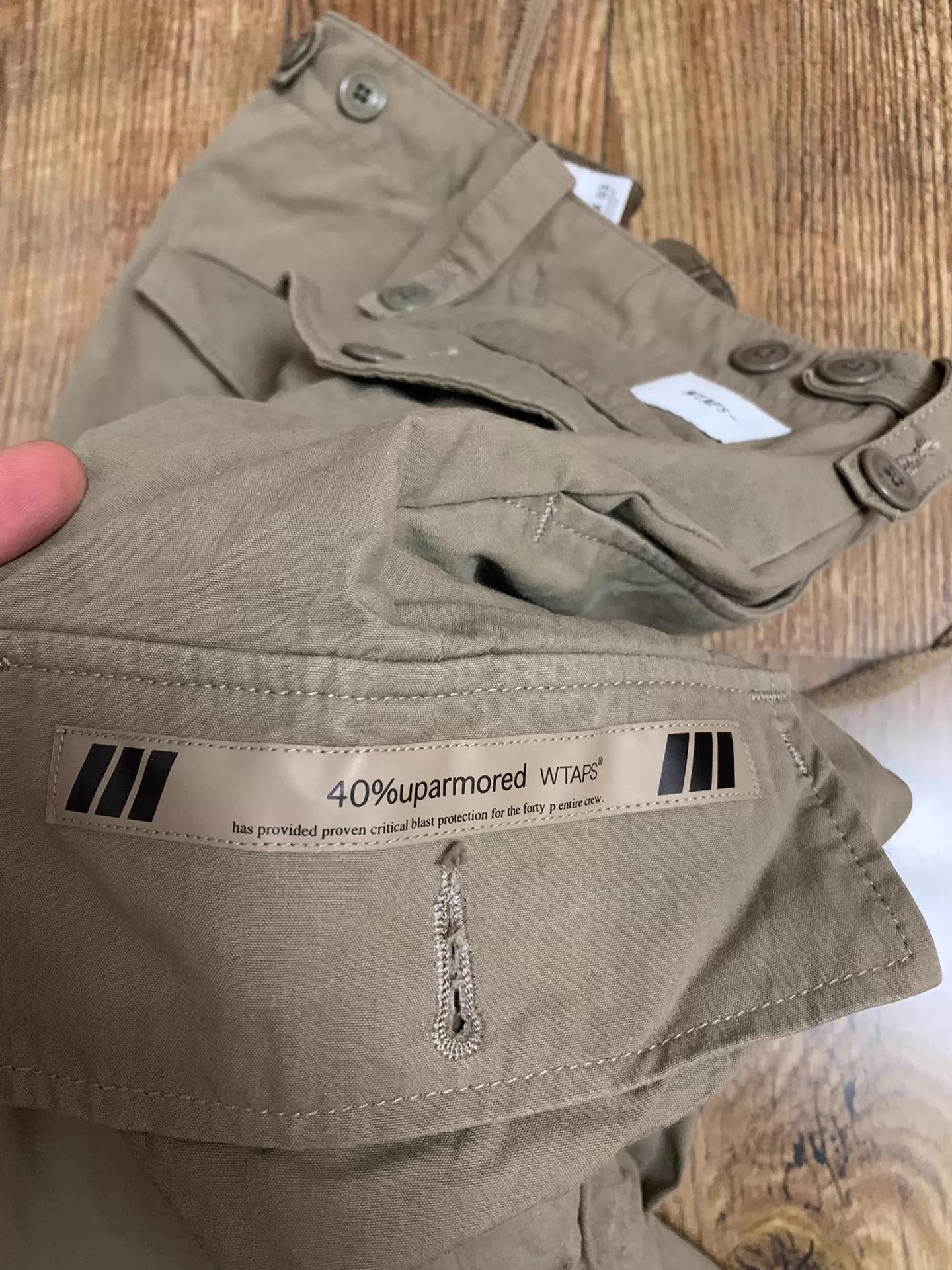 Wtaps wtaps Jungle Country Cotton Weather Khaki Pocket 21AW 3 Size US 34 / EU 50 - 6 Thumbnail
