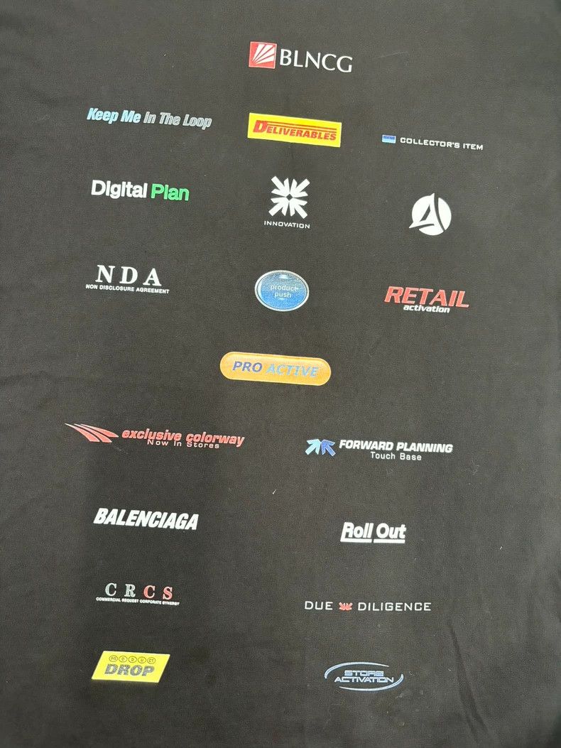 Balenciaga Balenciaga 25ss Racing Logo Short Sleeve Size US M / EU 48-50 / 2 - 3 Thumbnail