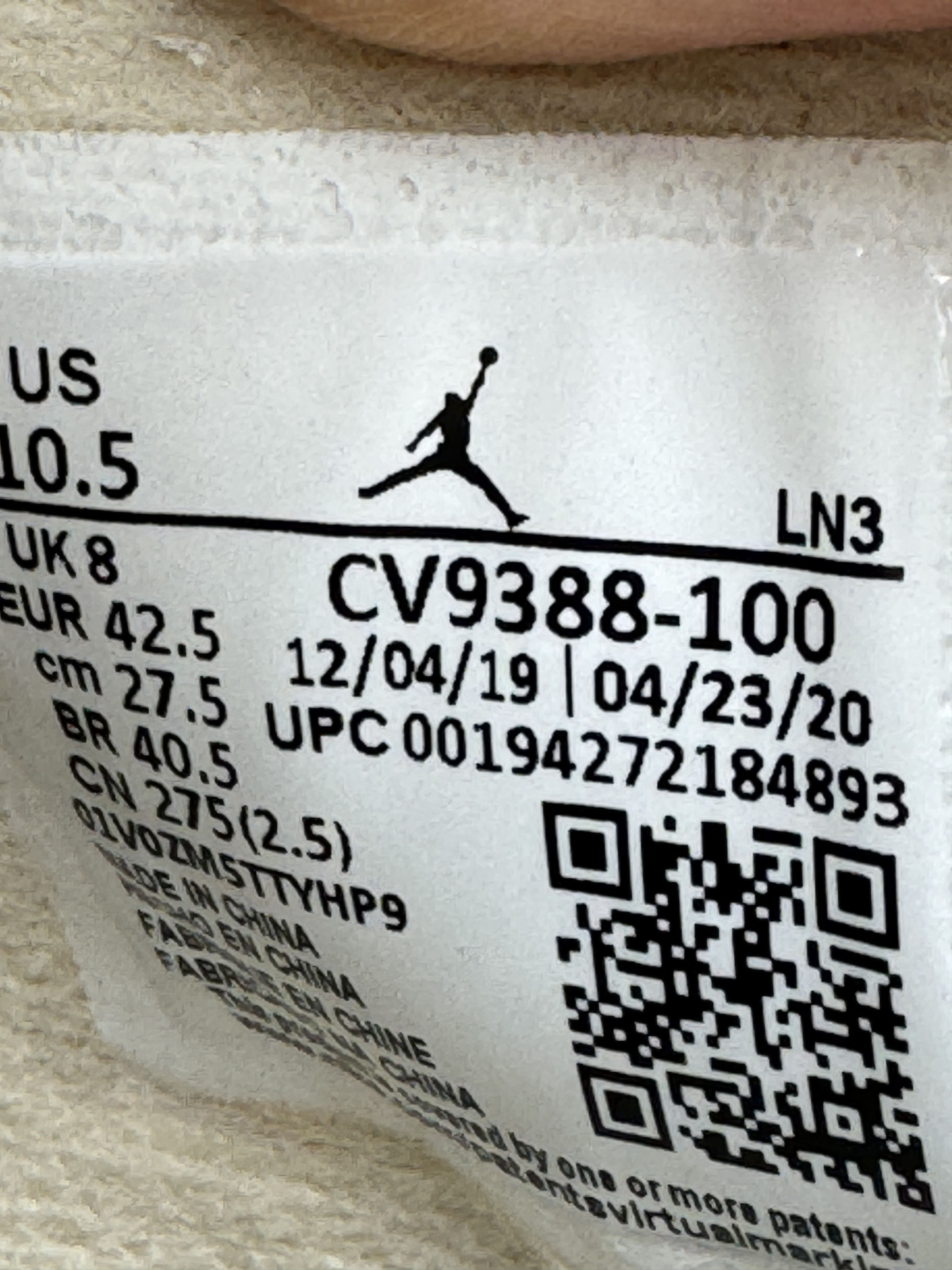 Jordan Brand × Off-White OFF-WHITE Nike Air Jordan 4 Sail White Size US 9 / EU 42 - 9 Thumbnail