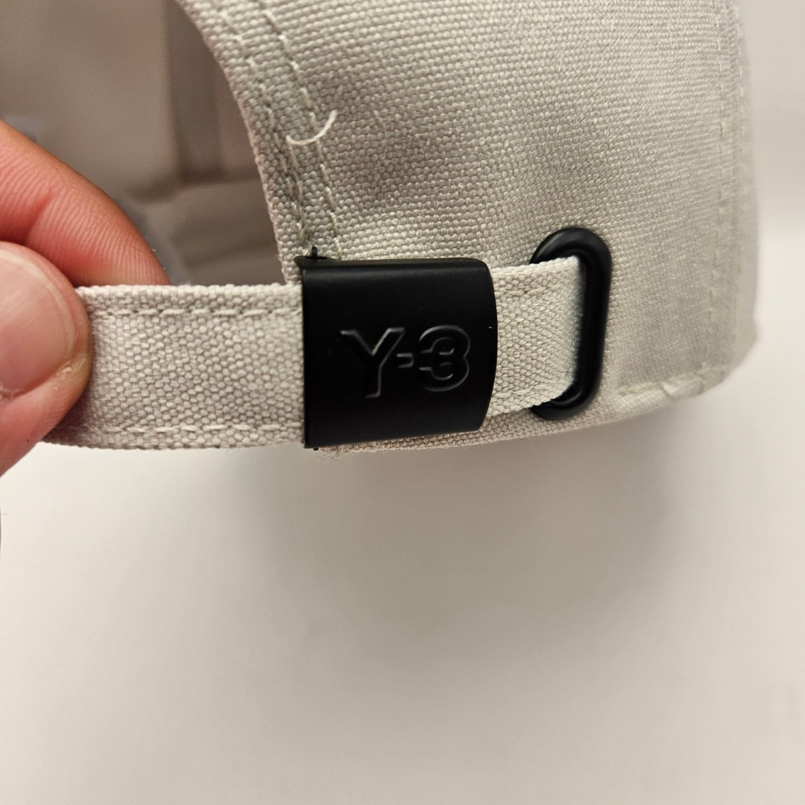Y-3 ADIDAS X Y-3 YOHJI YAMAMOTO WHITE ADJUSTABLE BASEBALL HAT Size ONE SIZE - 4 Thumbnail