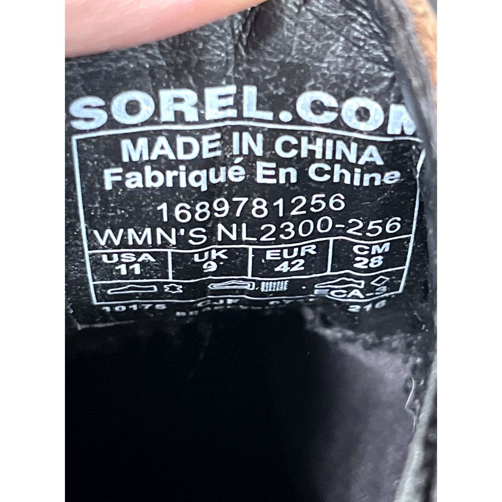 SOREL VINTAGE Sorel Boots Chelsea Bootie Women M Leather Brown 11 Block Heel Ankle Boots NL2300 J1 Size US 11 / IT 41 - 8 Thumbnail