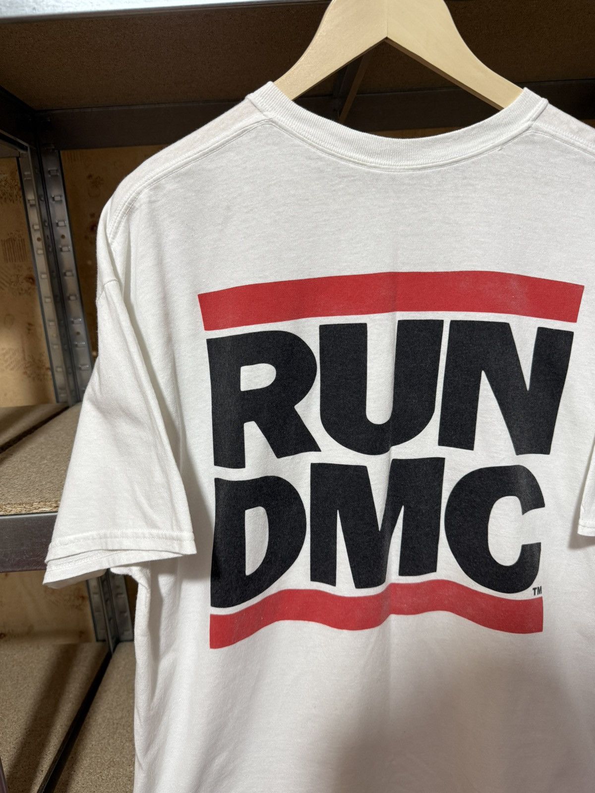 Band Tees × RUN DMC × Rap Tees Vintage Run Dmc Band Rap Music Promo Retro T-Shirt Y2K Hype Size US XL / EU 56 / 4 - 4 Thumbnail