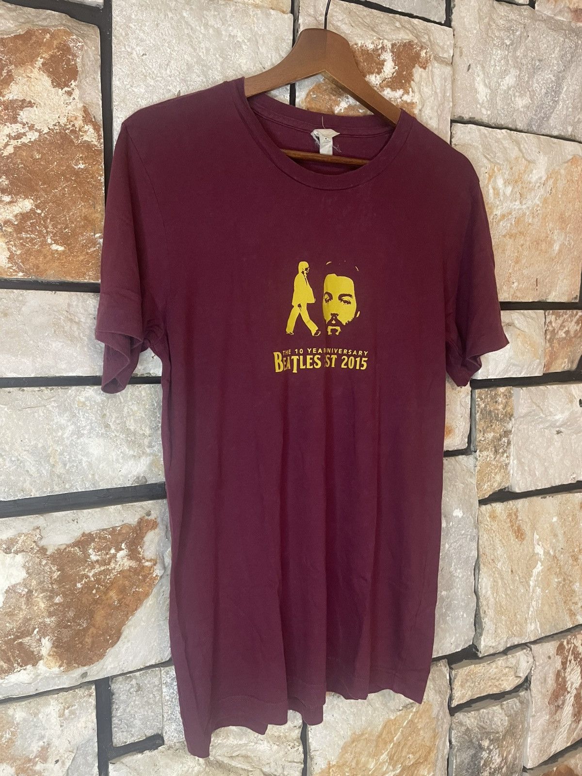Band Tees Vintage The Beatles 10th Year Anniversary Fest Tee Size US M / EU 48-50 / 2 - 3 Thumbnail
