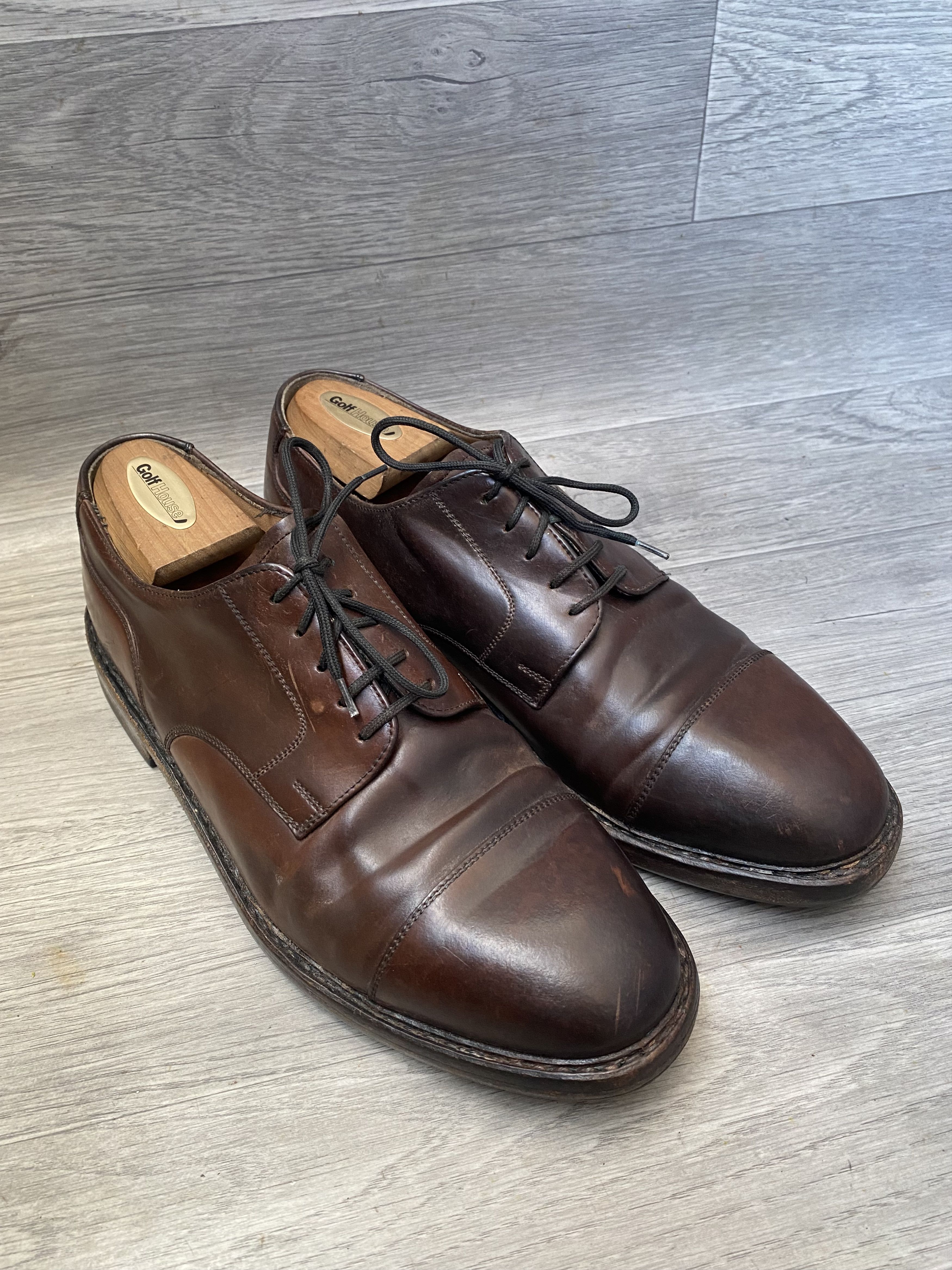 Heinrich Dinkelacker Heinrich dinkelacker shell cordovan oxford cap toe shoes Size US 9 / EU 42 - 7 Thumbnail