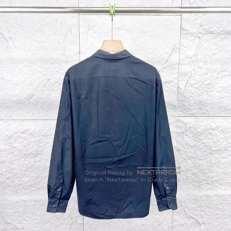 Burberry Burberry Black Cotton Men's Shirt. Size US M / EU 48-50 / 2 - 2 Thumbnail
