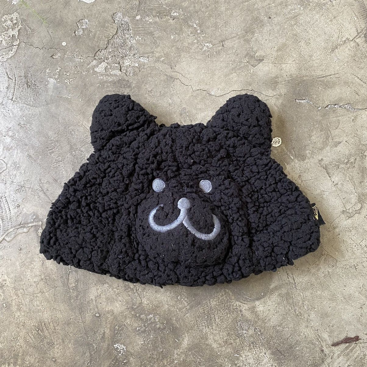 image of 20471120 Hyoma - Black Bear Hat (Small), Men's